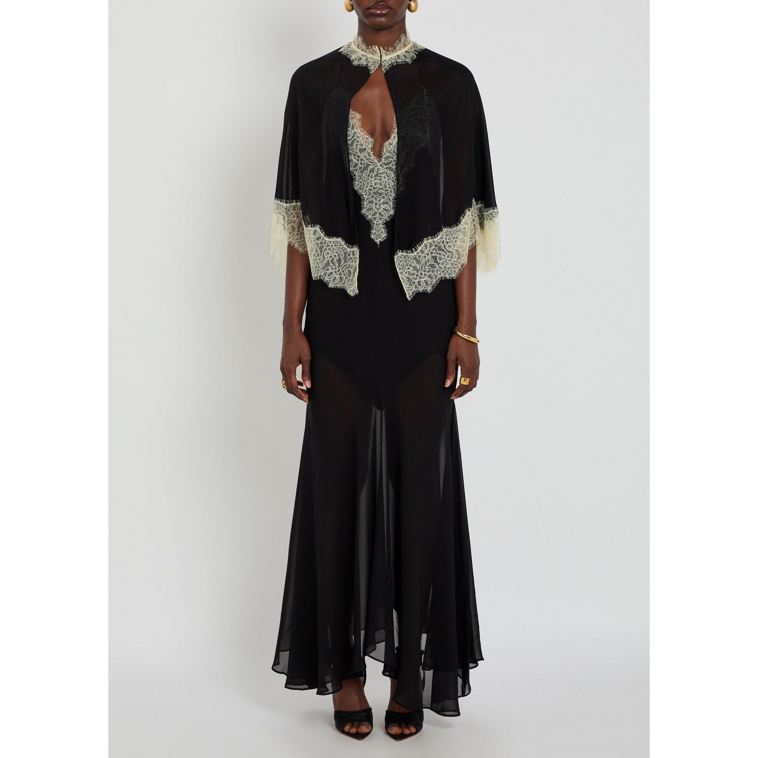 BLACK - De La Vali - LD CIELO MIDAXI DRESS AND CAPE - 2