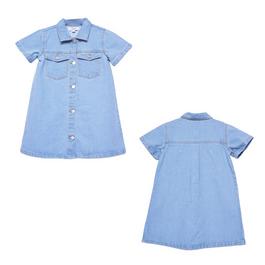 Be You Studio Younger Girl Denim Dress Blue