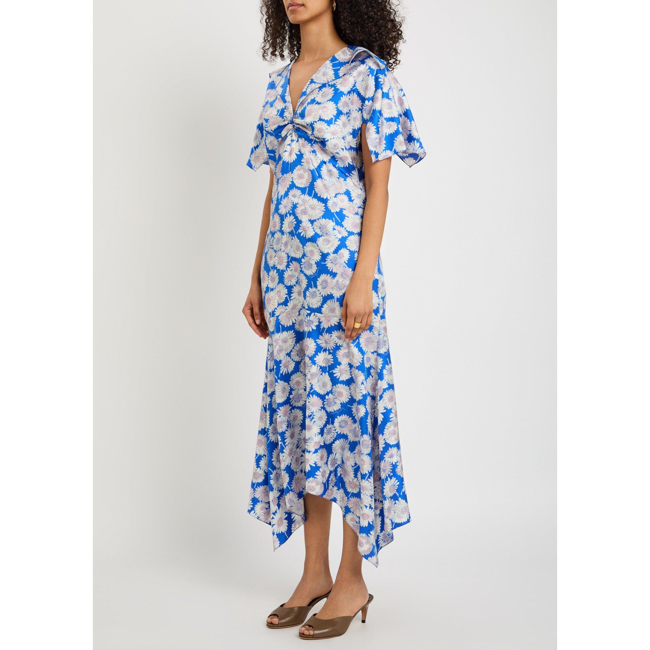 BLUE AND OTHER - Stella McCartney - Daisy Print Midi Dress - 2