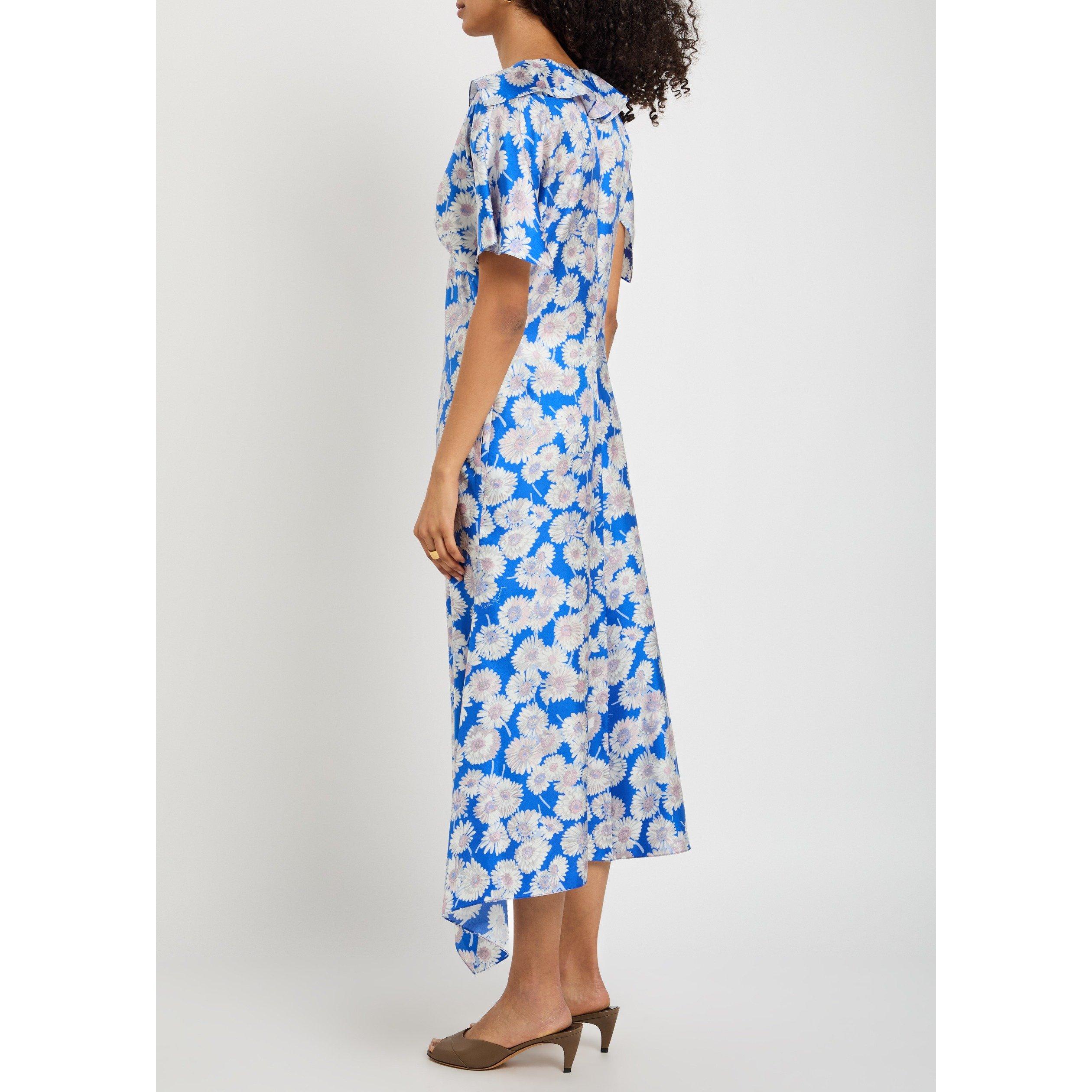 BLUE AND OTHER - Stella McCartney - Daisy Print Midi Dress - 3