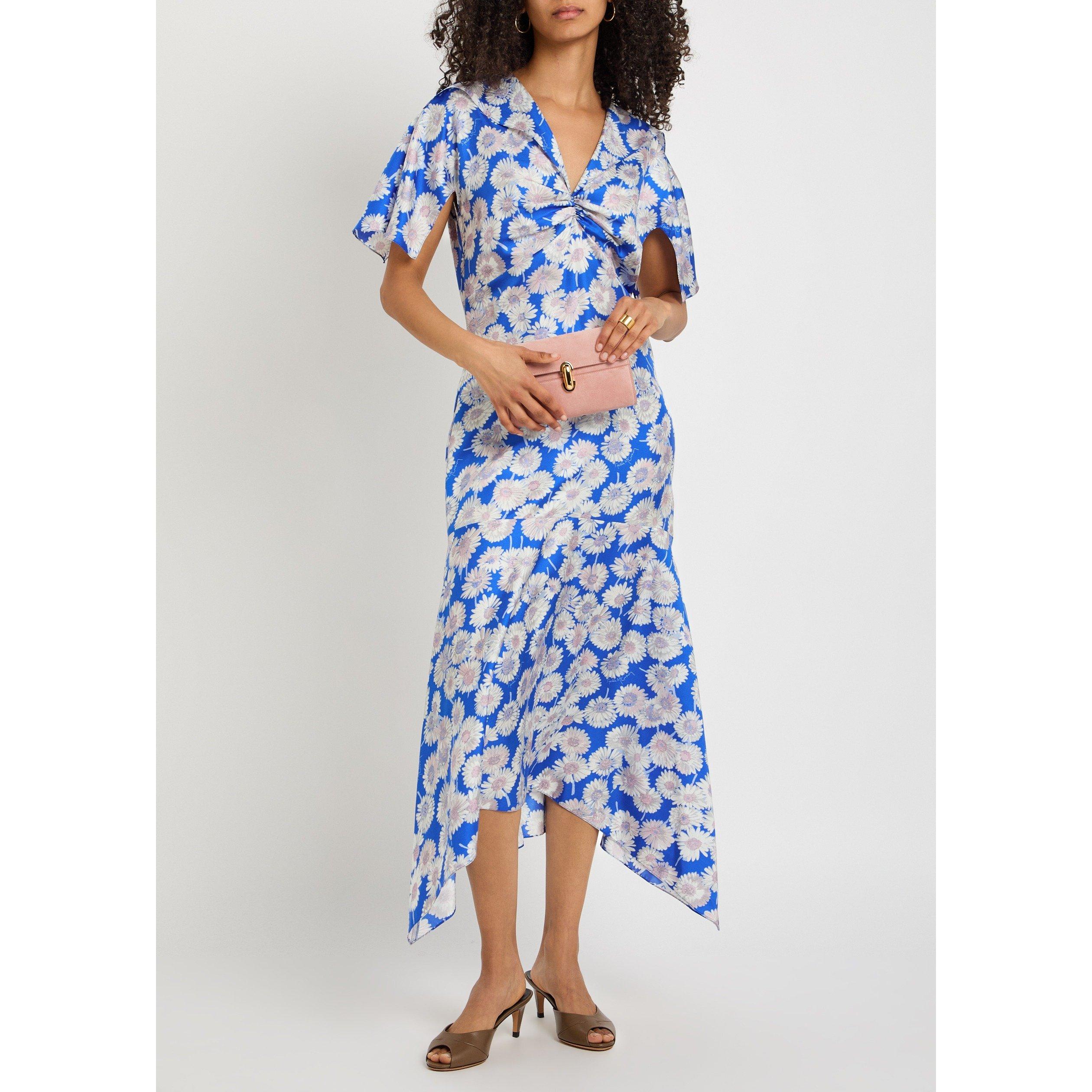 BLUE AND OTHER - Stella McCartney - Daisy Print Midi Dress - 5