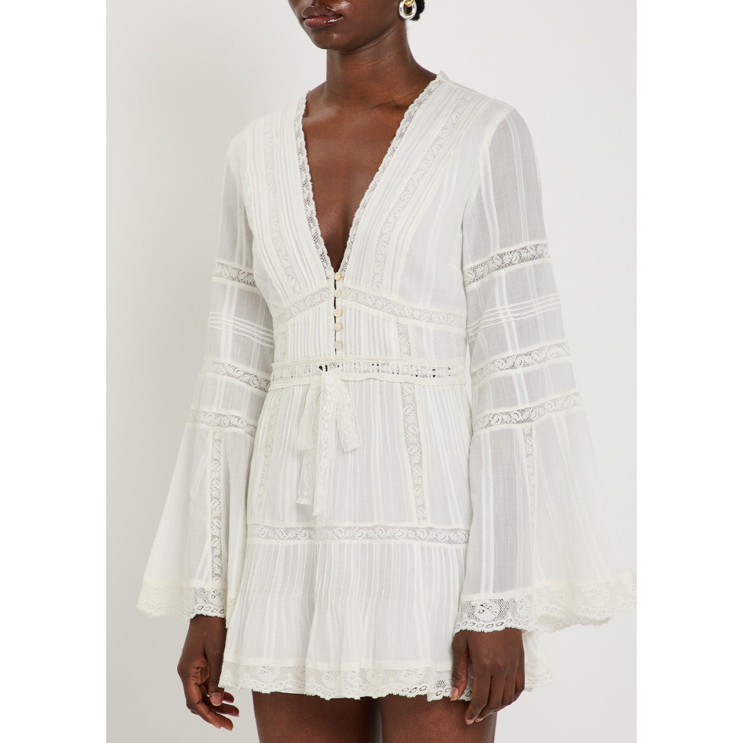 WHITE - LoveshackFancy - SD KINSALE DRESS - 2