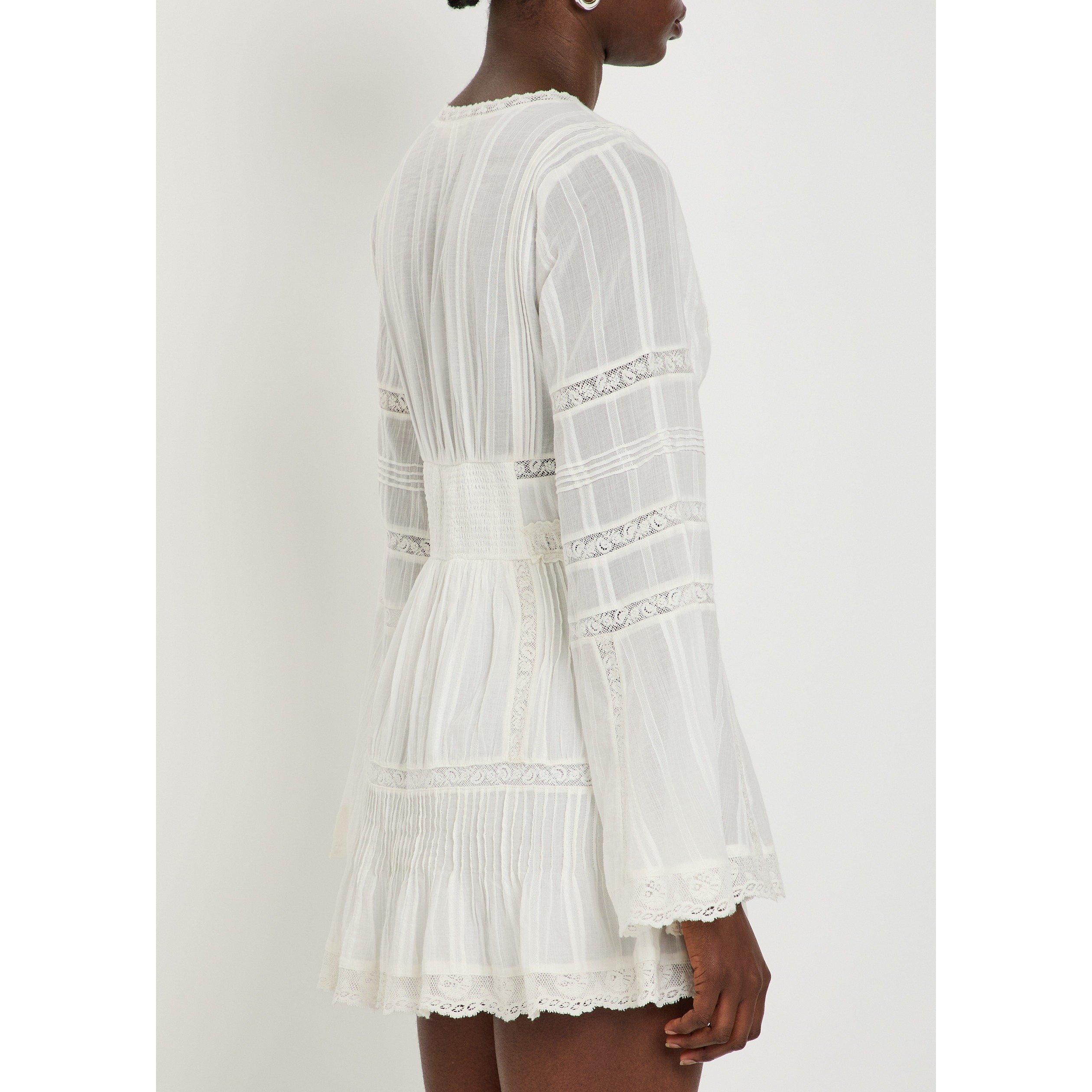 WHITE - LoveshackFancy - SD KINSALE DRESS - 3