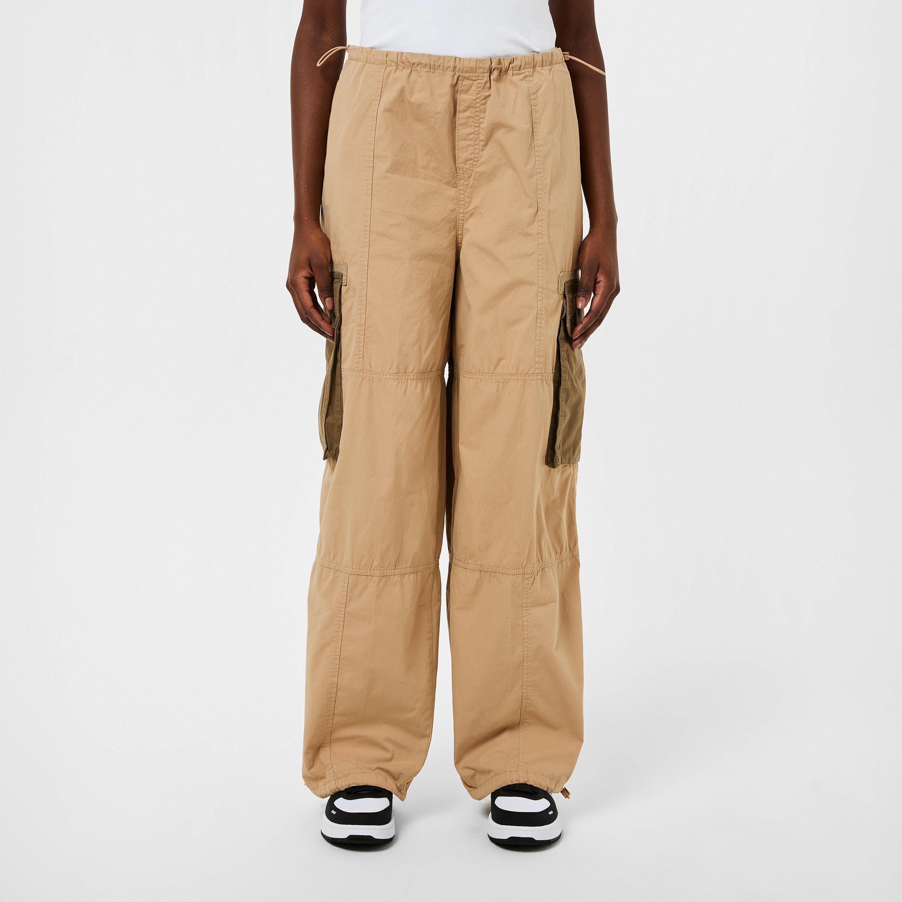 Open Beige - Hugo - Women's Cargo Trousers - 1