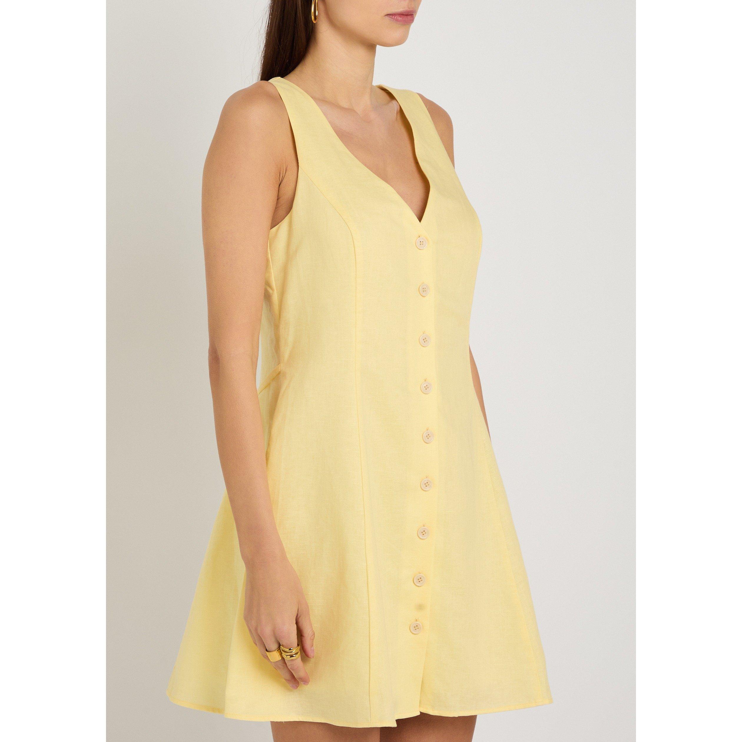 YELLOW - Paige - RAYE DRESS - SUNSHINE YELLOW - 2