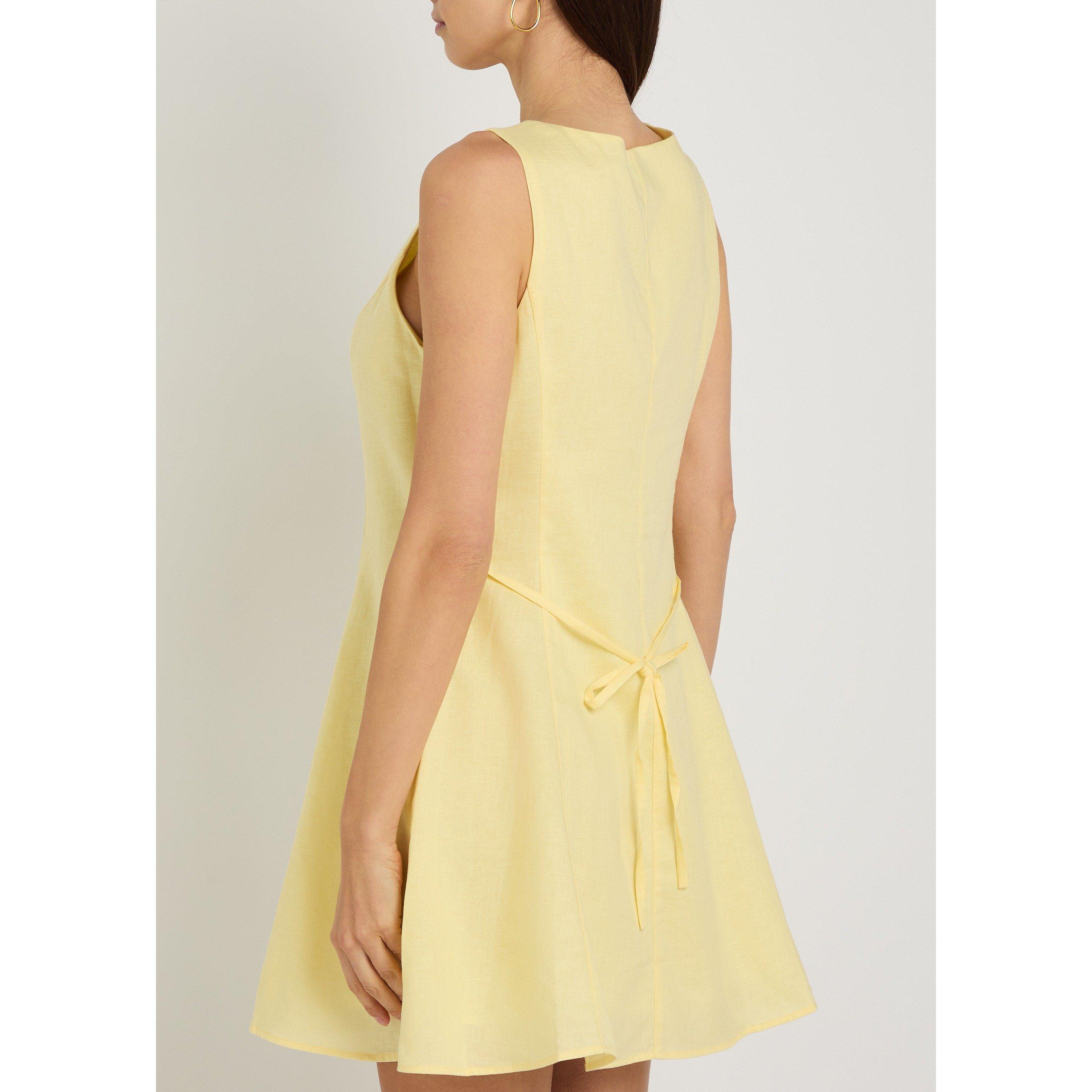 YELLOW - Paige - RAYE DRESS - SUNSHINE YELLOW - 3