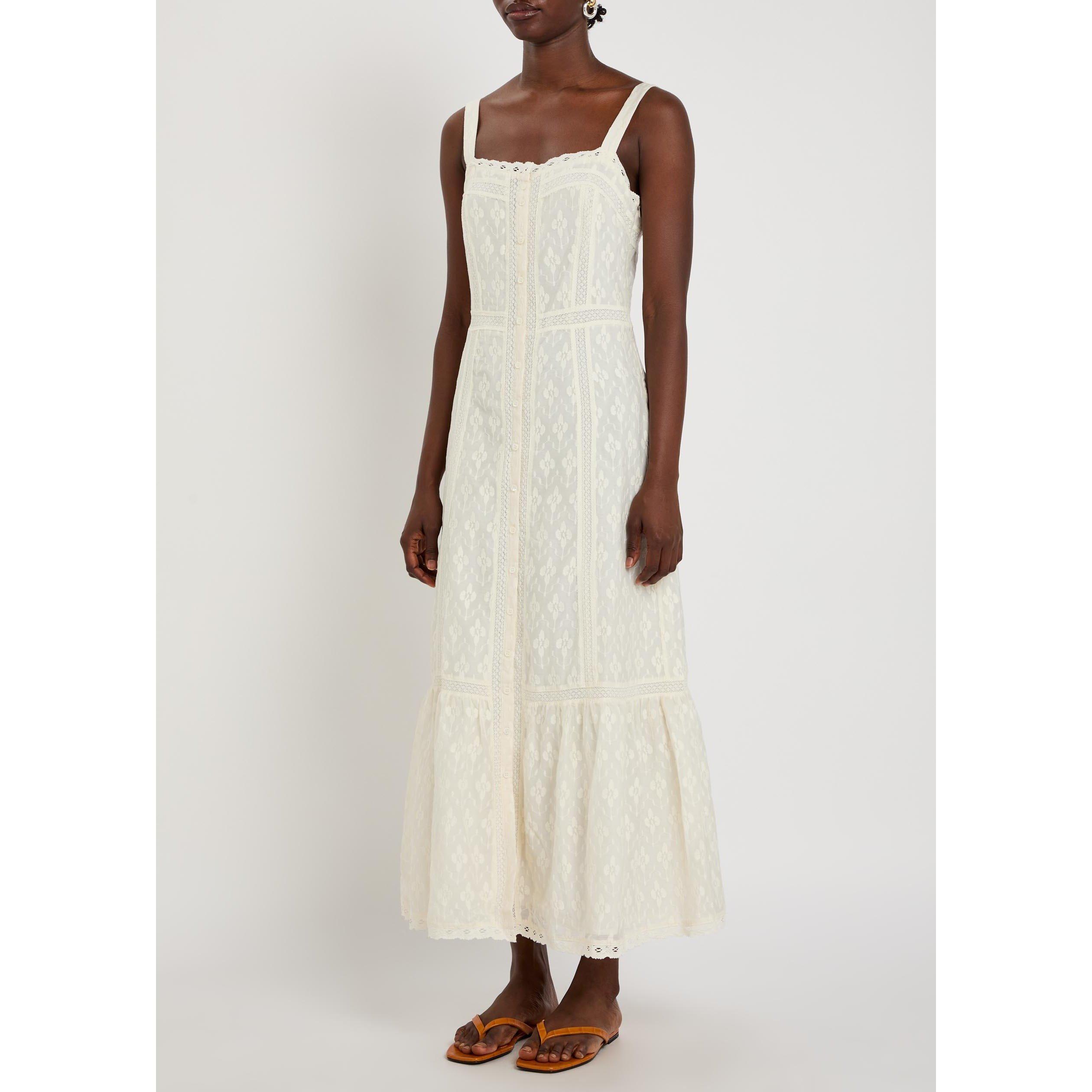 WHITE - Paige - KELLI DRESS - ANTIQUE WHITE - 2