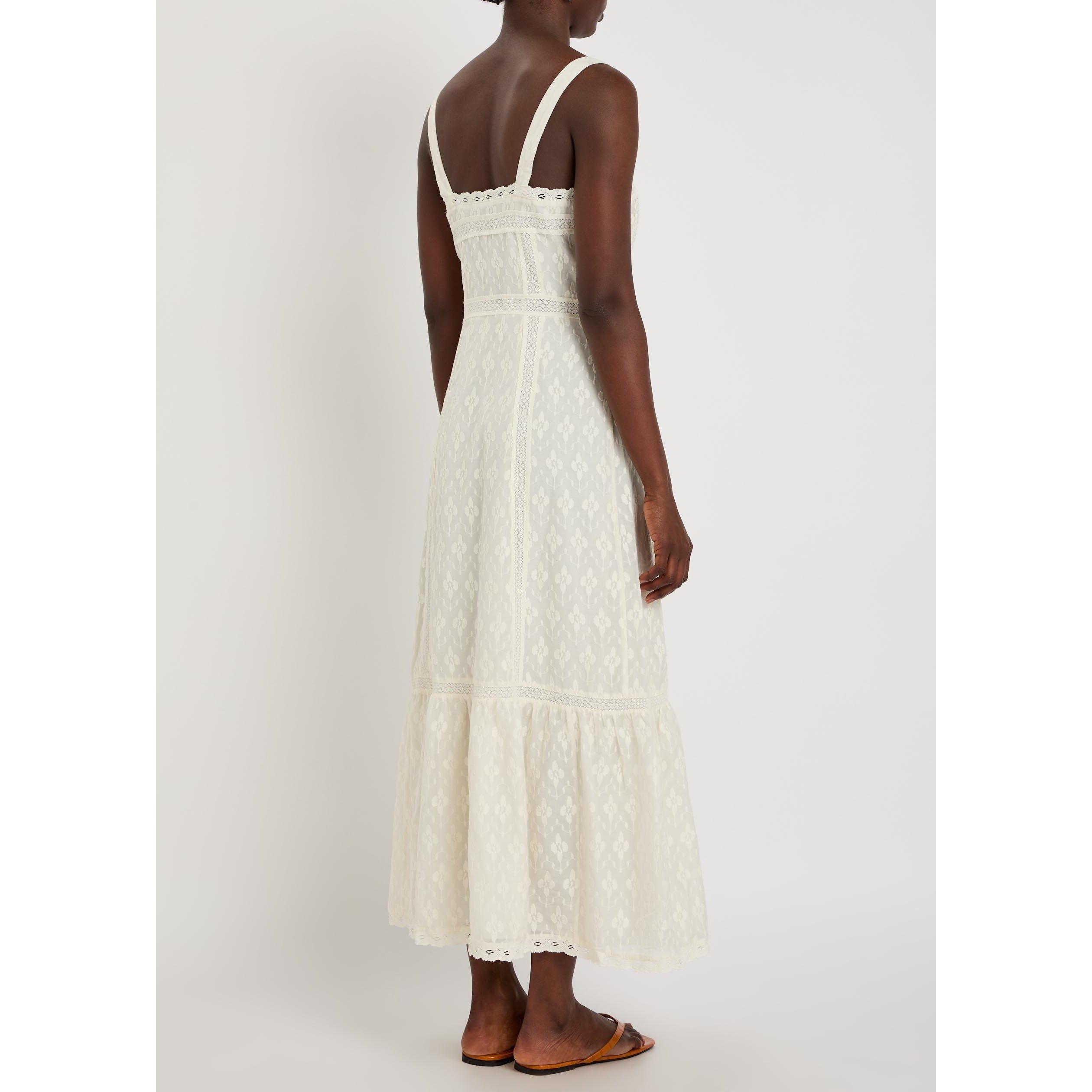 WHITE - Paige - KELLI DRESS - ANTIQUE WHITE - 3
