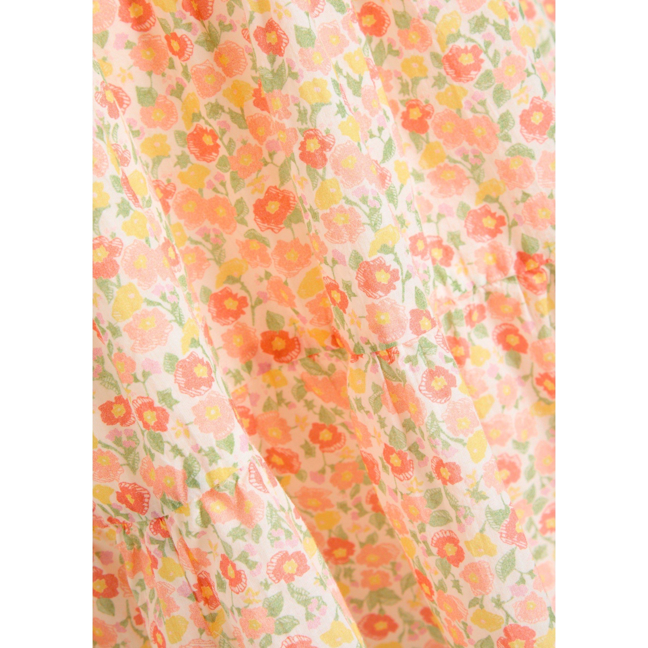 MULTICOLOURED - RIXO - Women's Sidney Cotton Floral Mini Dress - 4