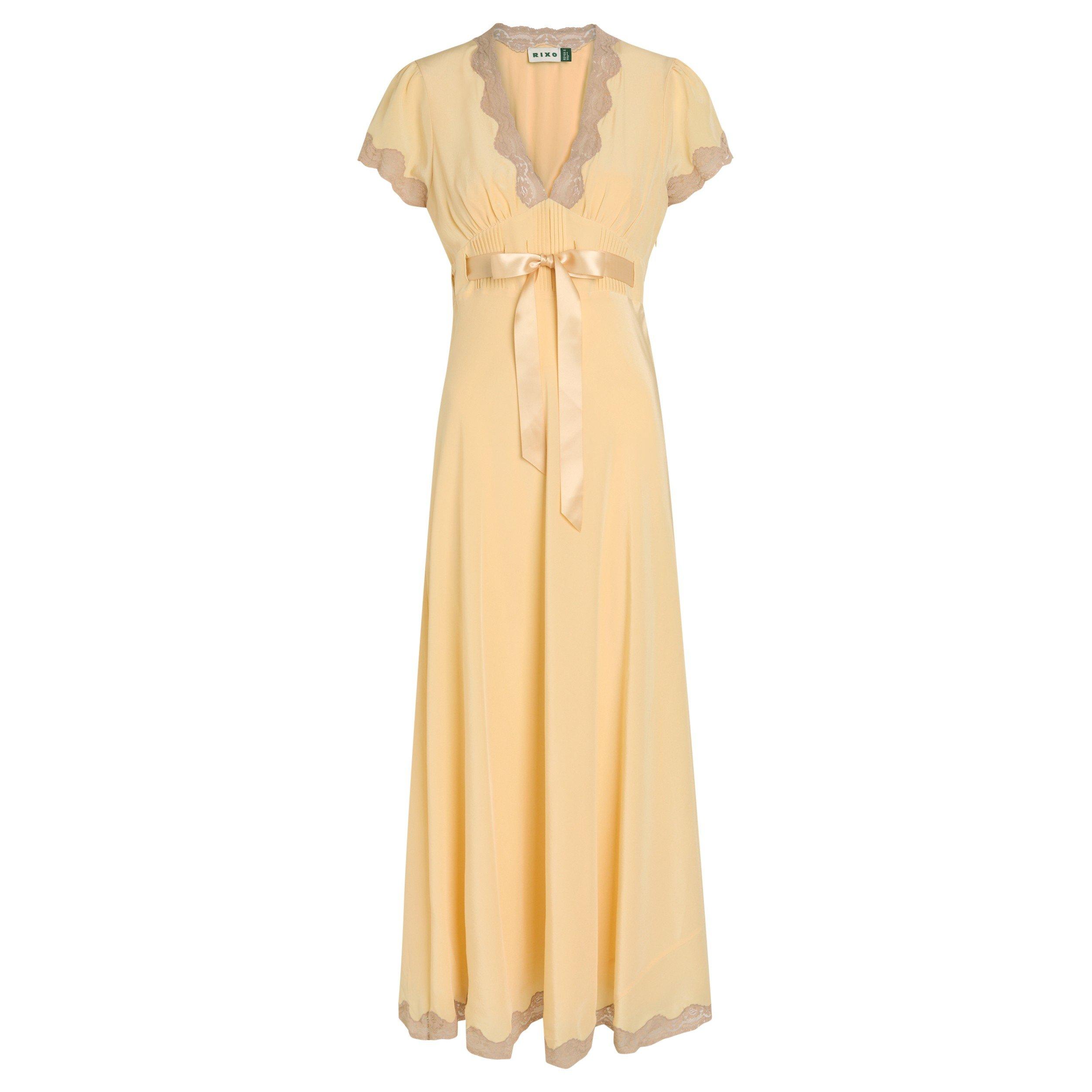 YELLOW - RIXO - LD Marlice Dress