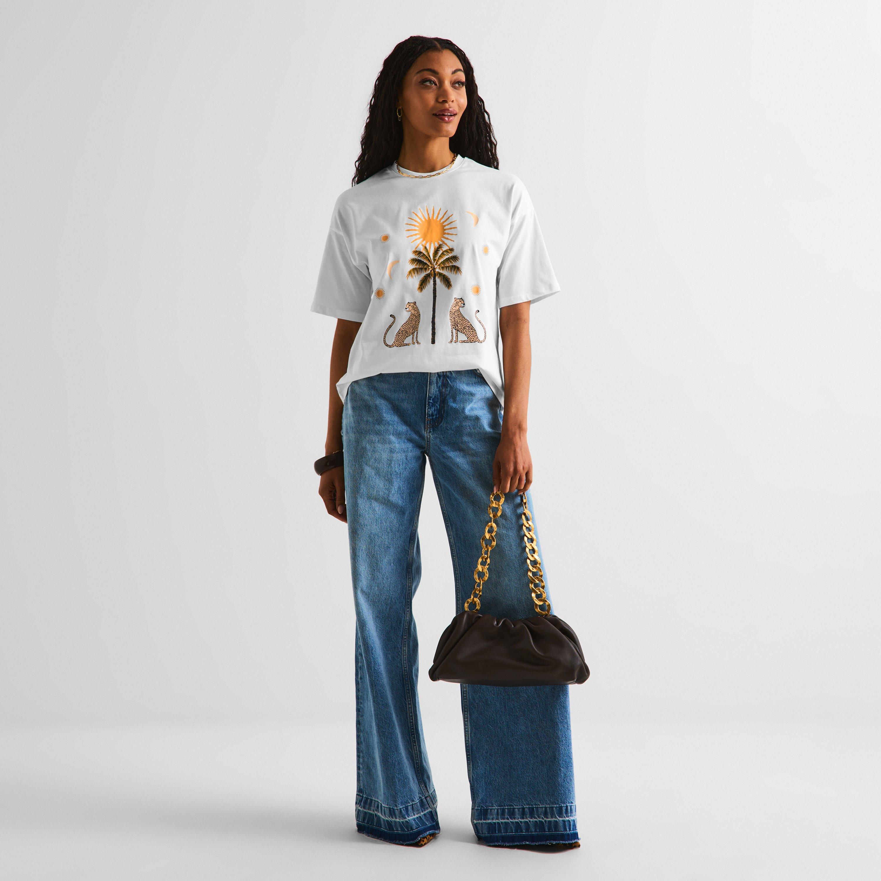 White - Never Fully Dressed - Running Wild T-Shirt - 6