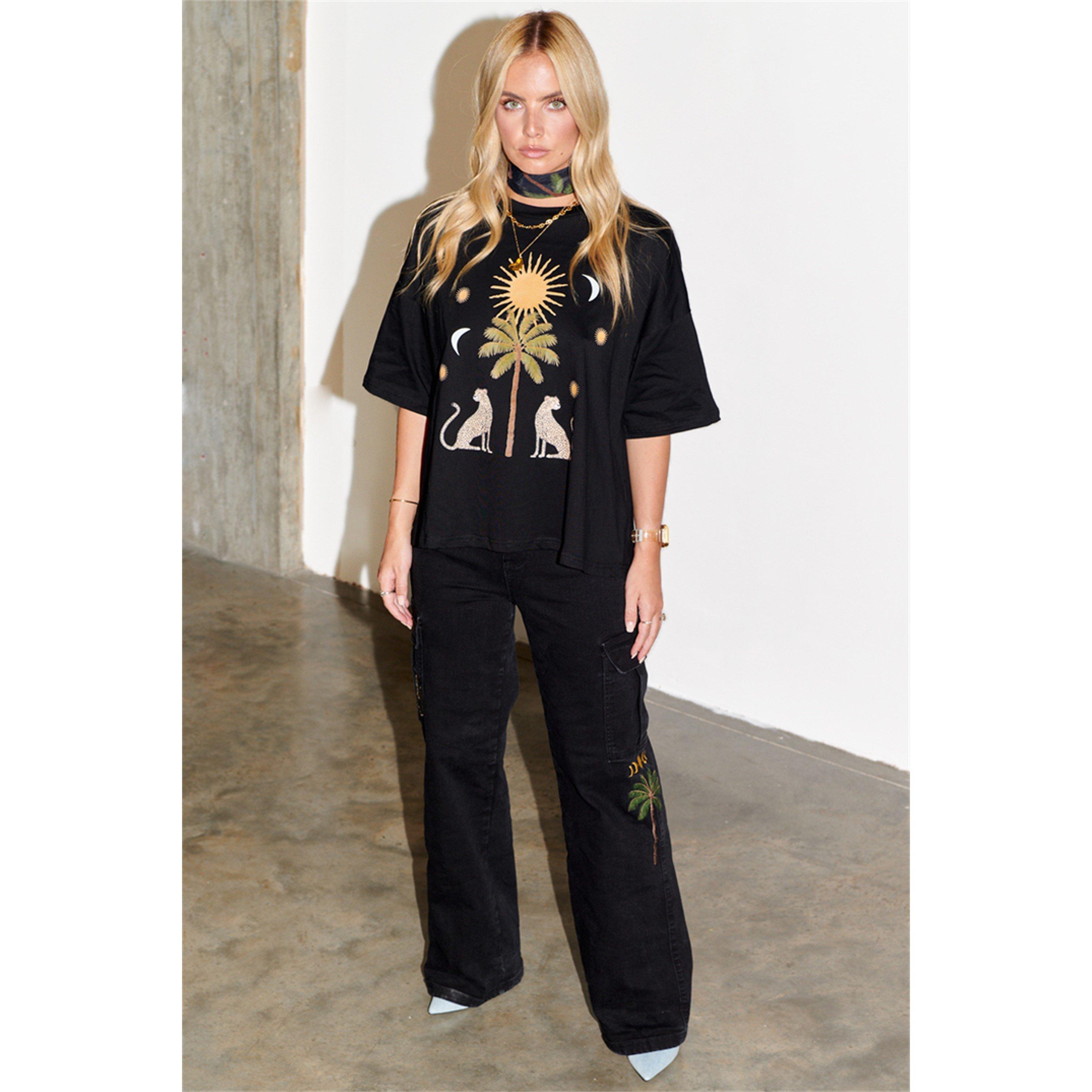 Black - Never Fully Dressed - Women's Running Wild Cotton Short Sleeve T-Shirt - 8