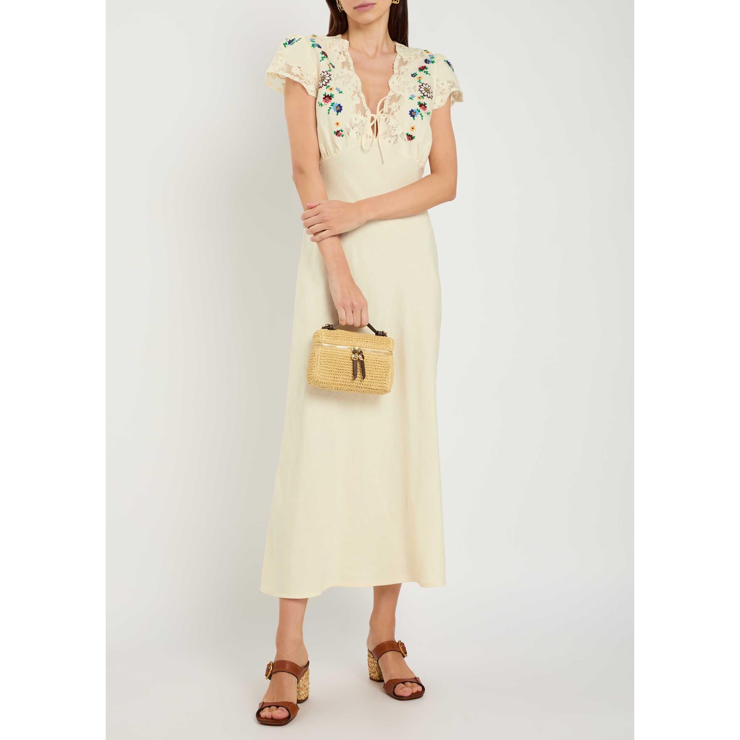 CREAM - RIXO - LD Amari Dress - 5