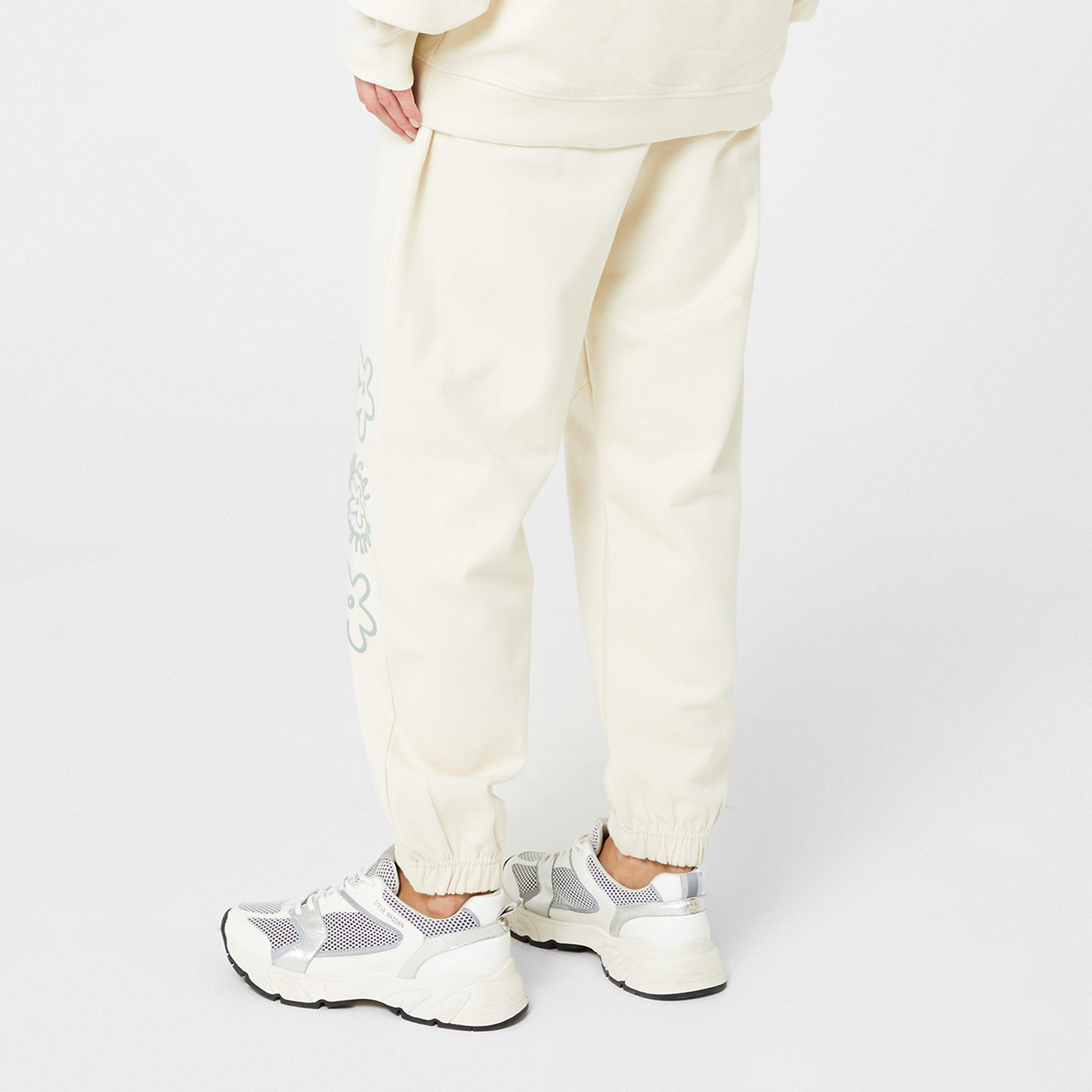 Beige - SoulCal - Graphic Closed Hem Fleece Joggers - 2