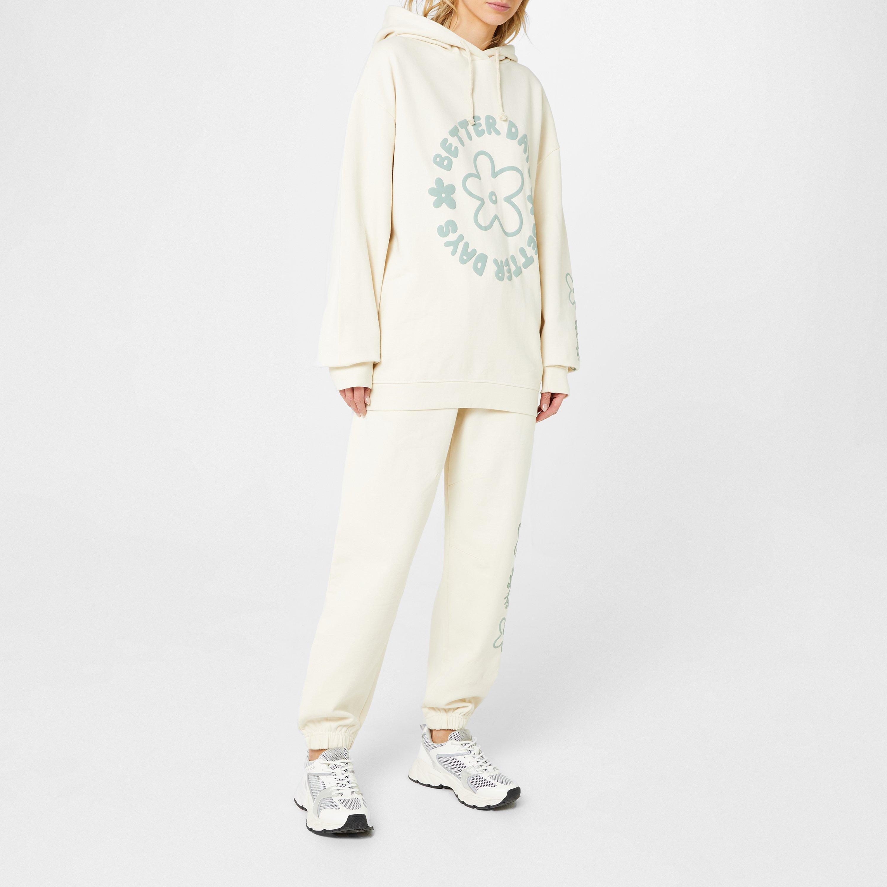 Beige - SoulCal - Graphic Closed Hem Fleece Joggers - 3