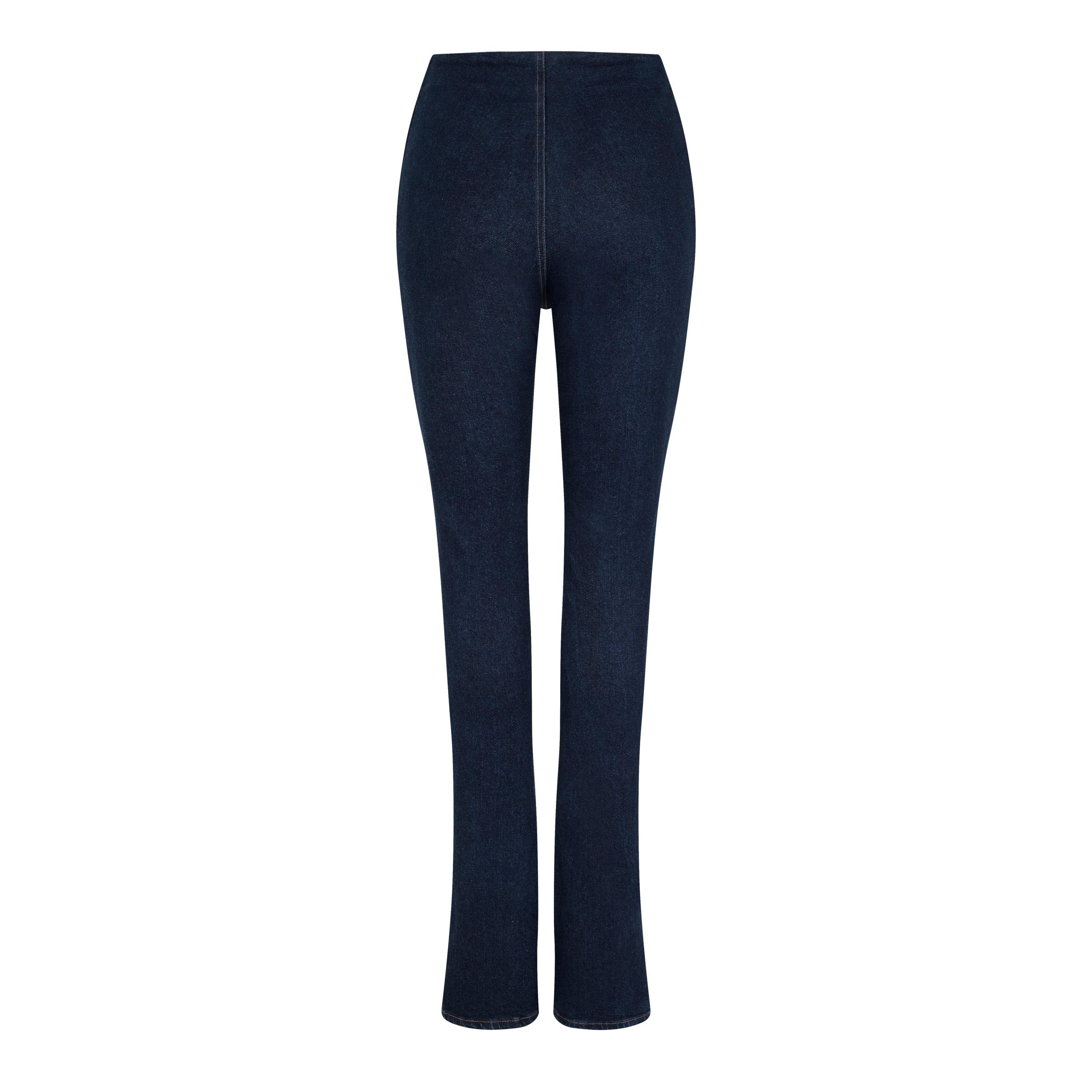 Midnight - EB Denim - Women's Split Hem Bootcut Jeans - 6