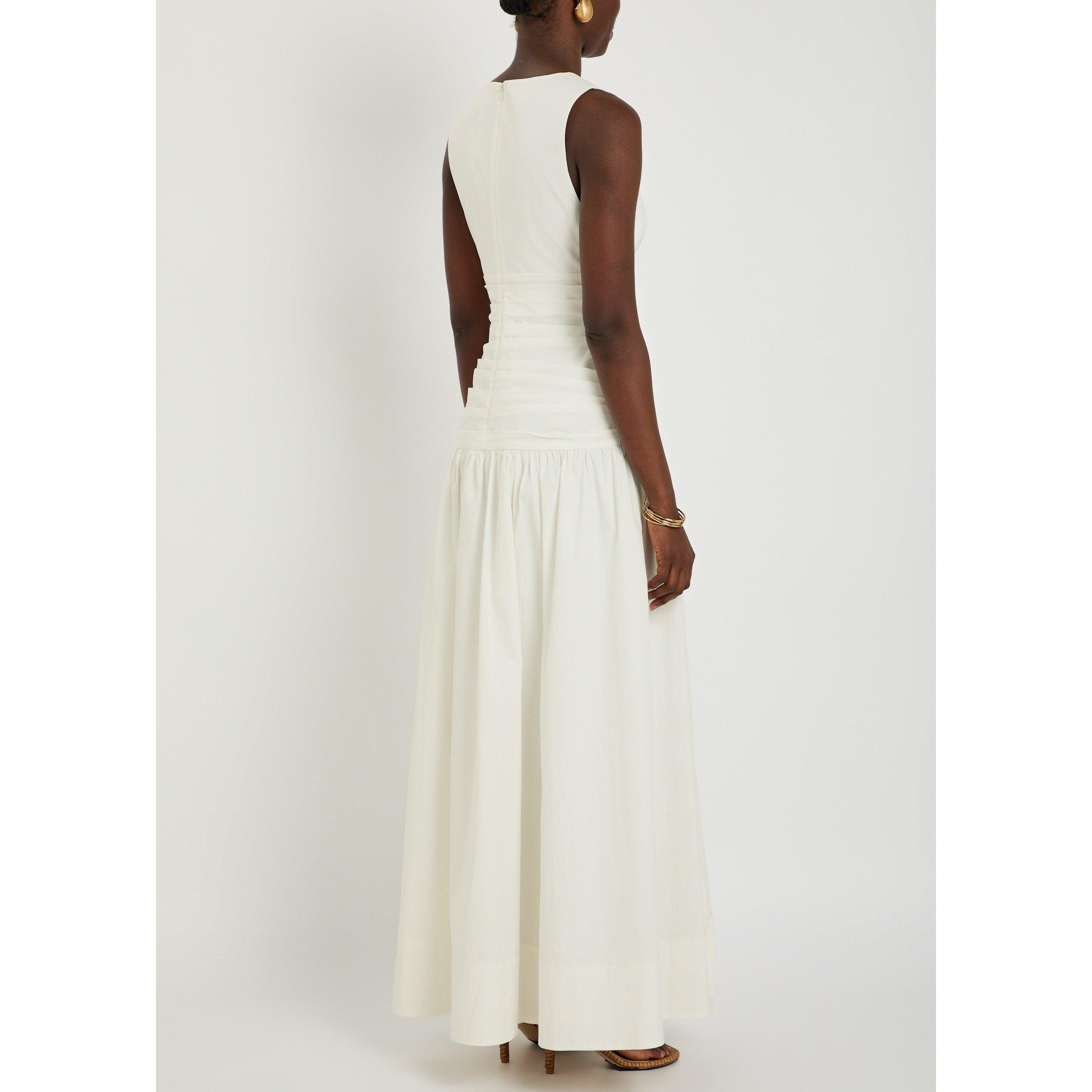 IVORY - Shona Joy - LD Campbell Gathered Dress - 3