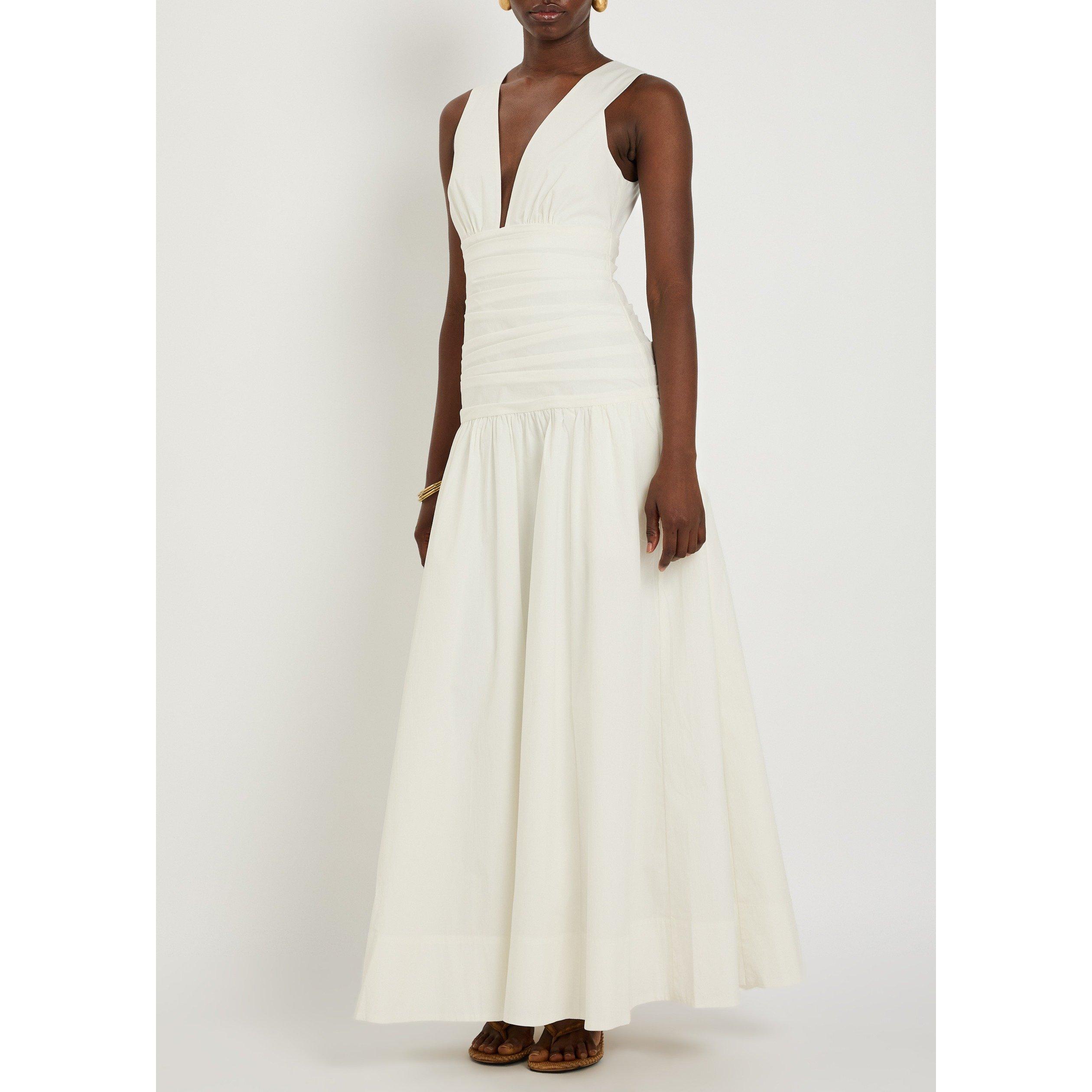 IVORY - Shona Joy - LD Campbell Gathered Dress - 5