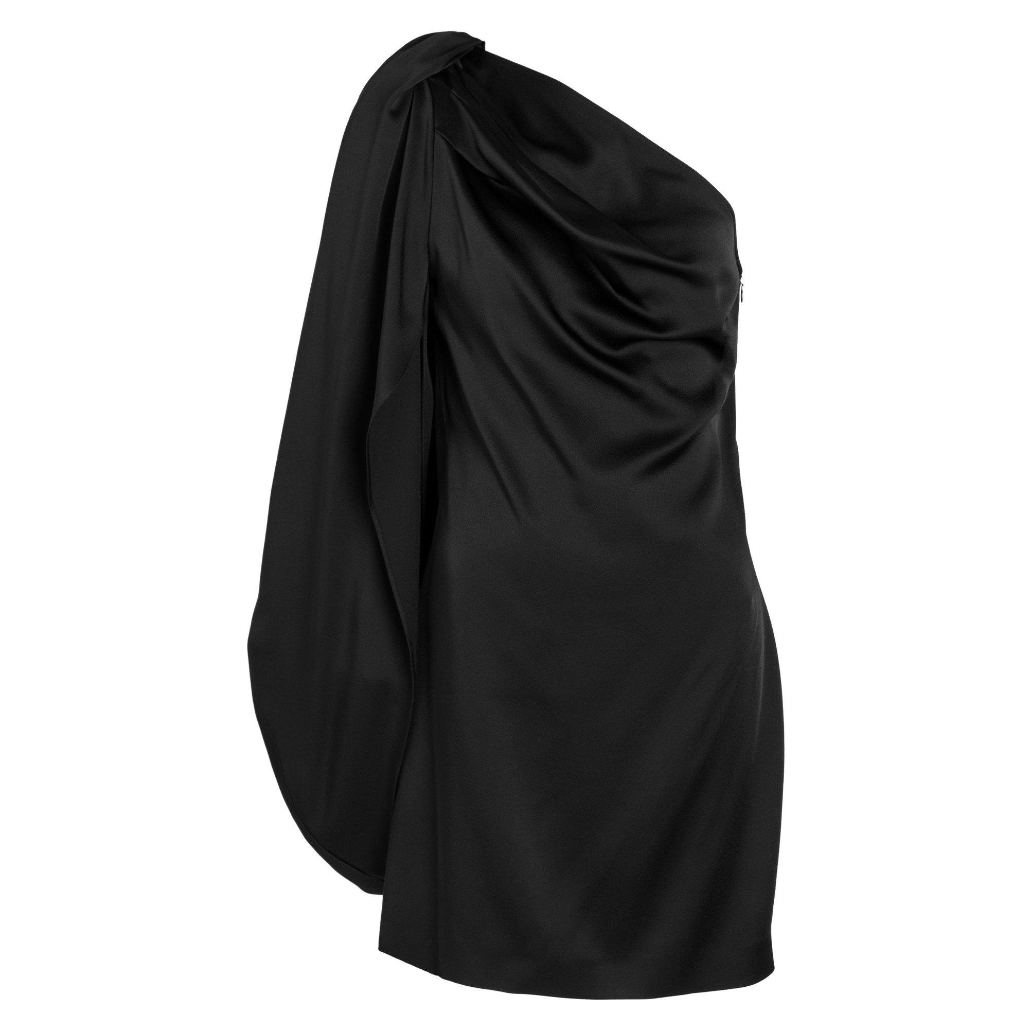 BLACK - Stella McCartney - Mini Satin Dress