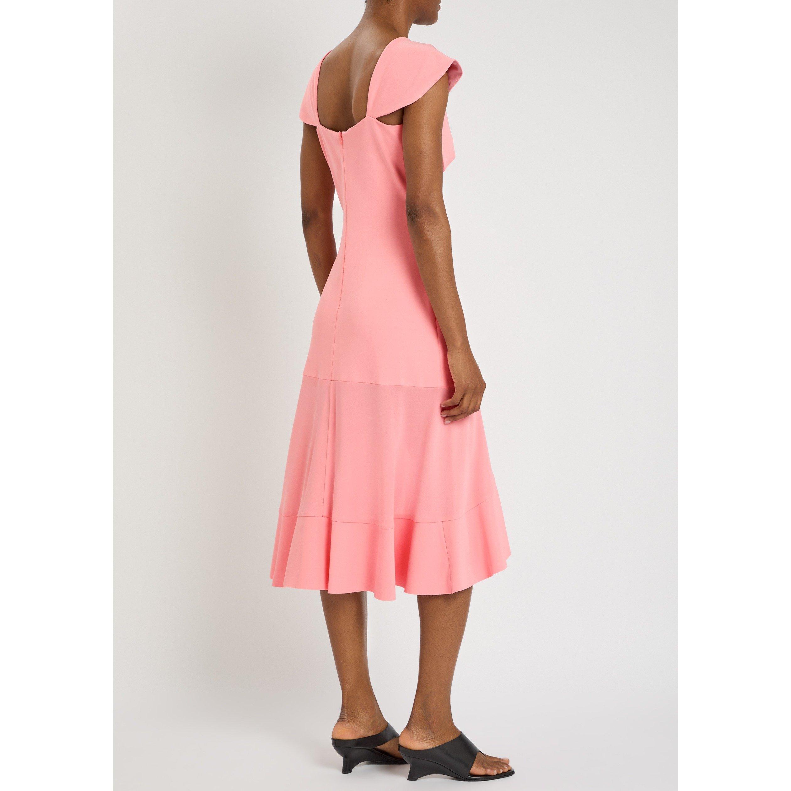 LIGHT PINK - Stella McCartney - Women's Frill Maxi Dress - 3