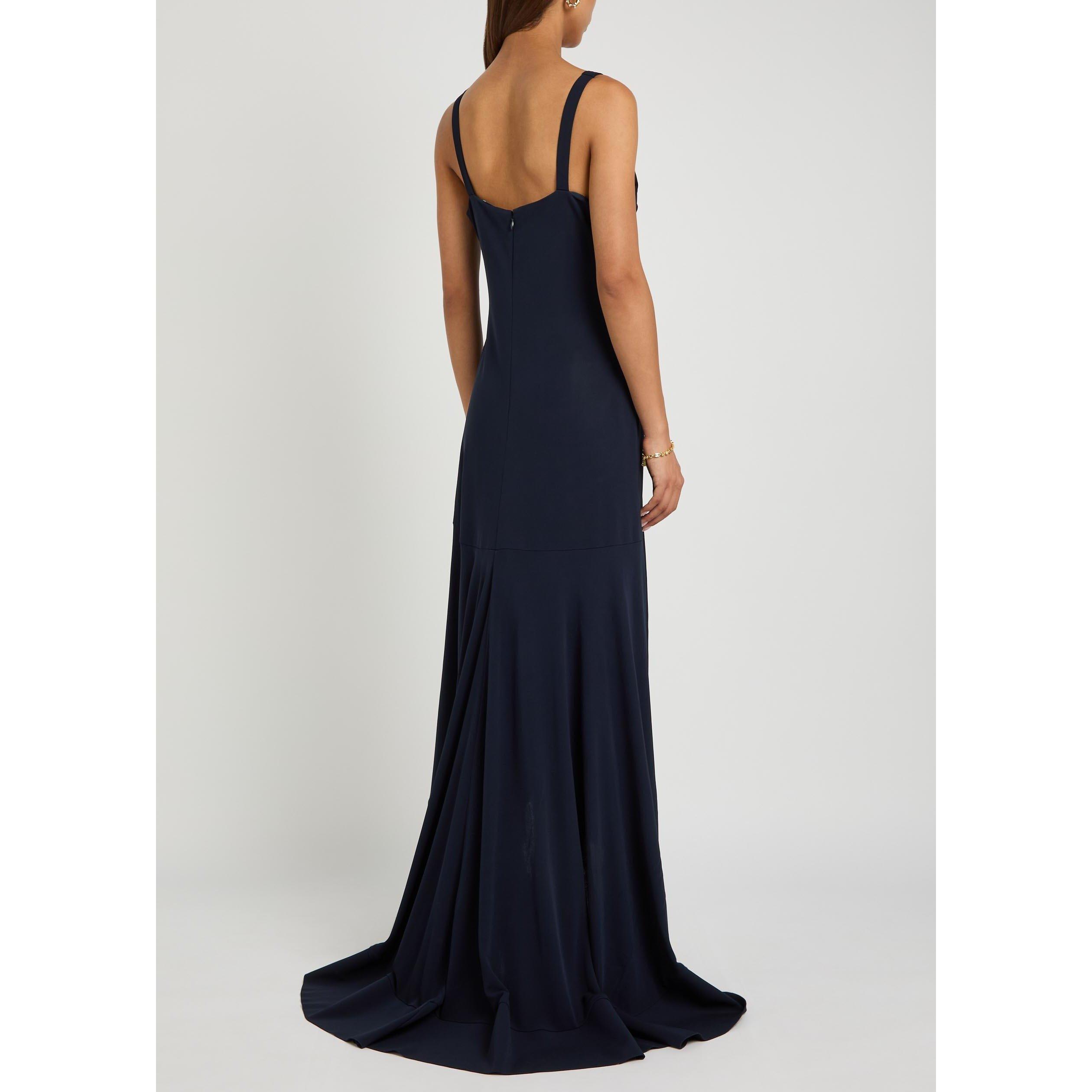 NAVY - Stella McCartney - Frill Long Dress - 3