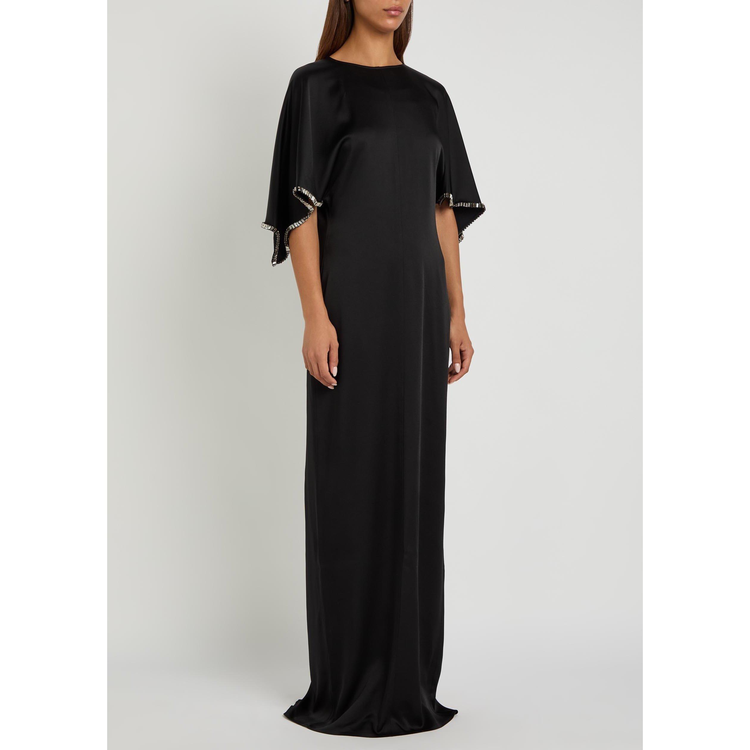 BLACK - Stella McCartney - Embellished Handkerchief Dress - 2