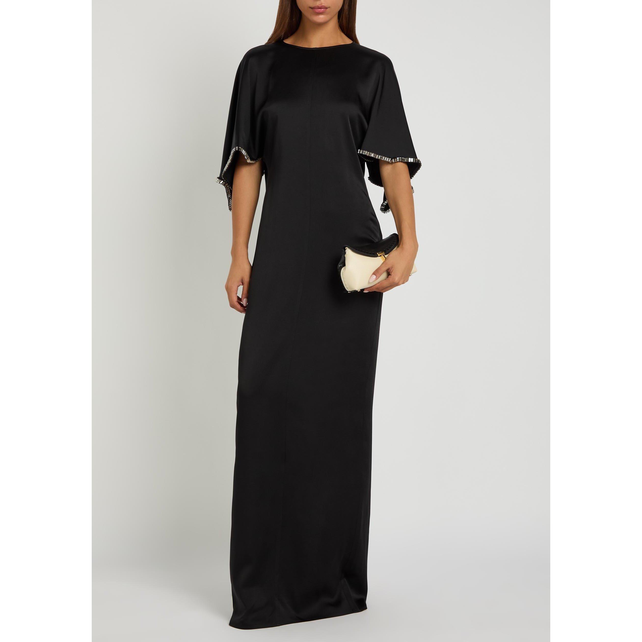BLACK - Stella McCartney - Embellished Handkerchief Dress - 5