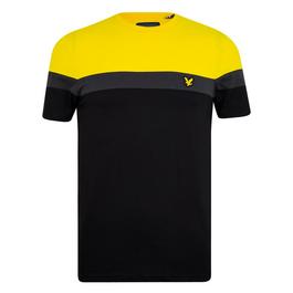 Lyle and Scott Striped T Shirt 2 Pack Mens