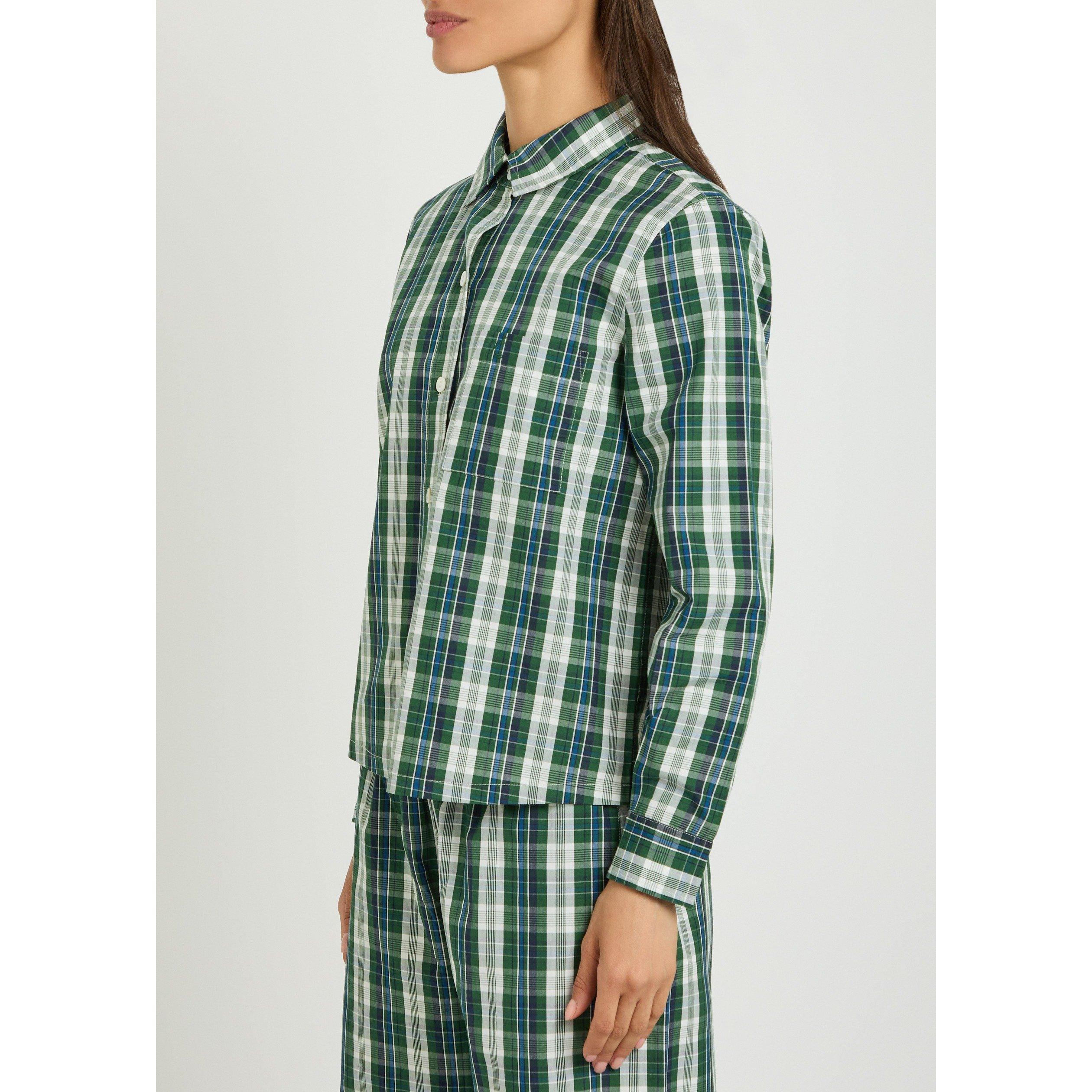 GREEN AND OTHER - Suzie Kondi - S VELLA SLIM BUTTON-UP SHIRT - 2