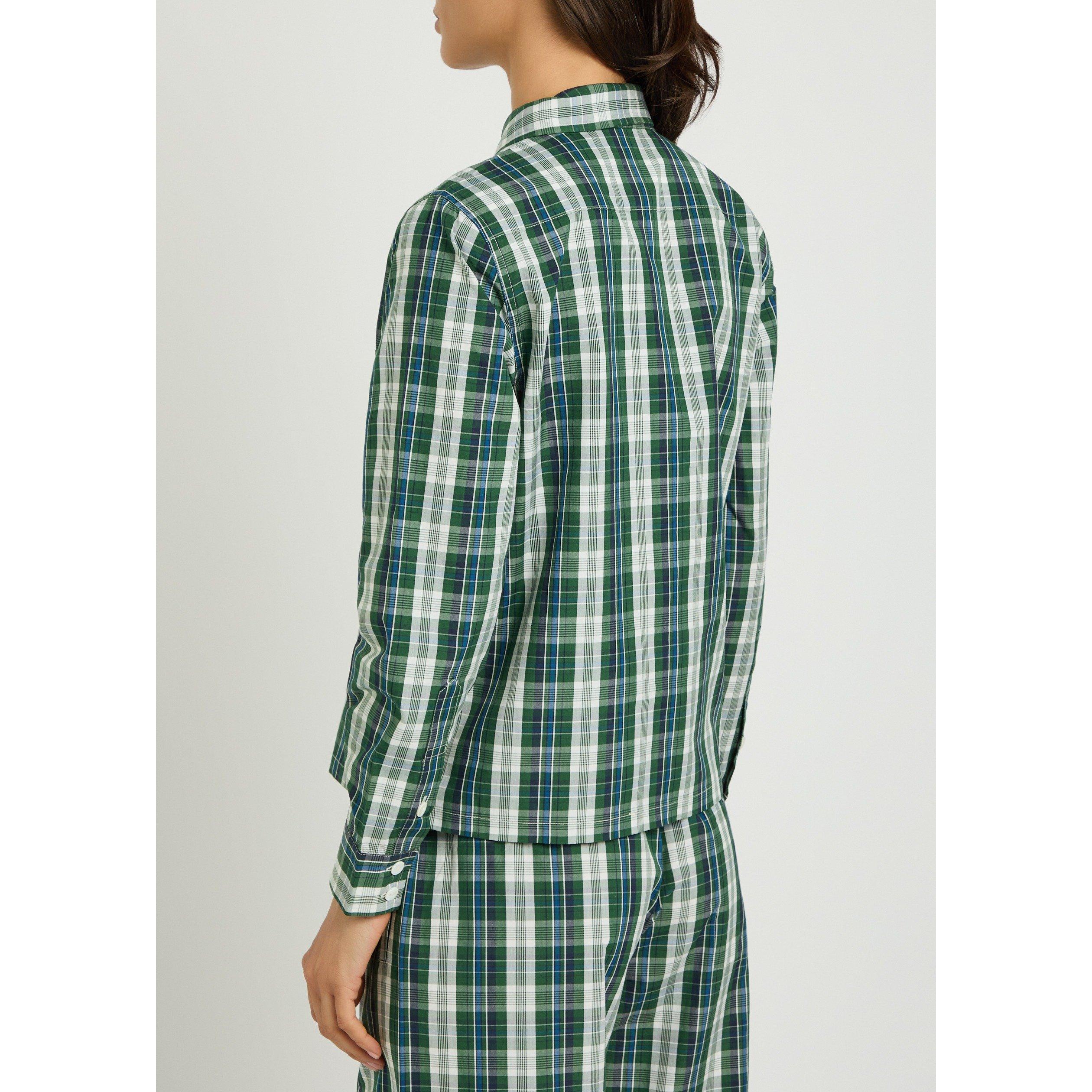 GREEN AND OTHER - Suzie Kondi - S VELLA SLIM BUTTON-UP SHIRT - 3