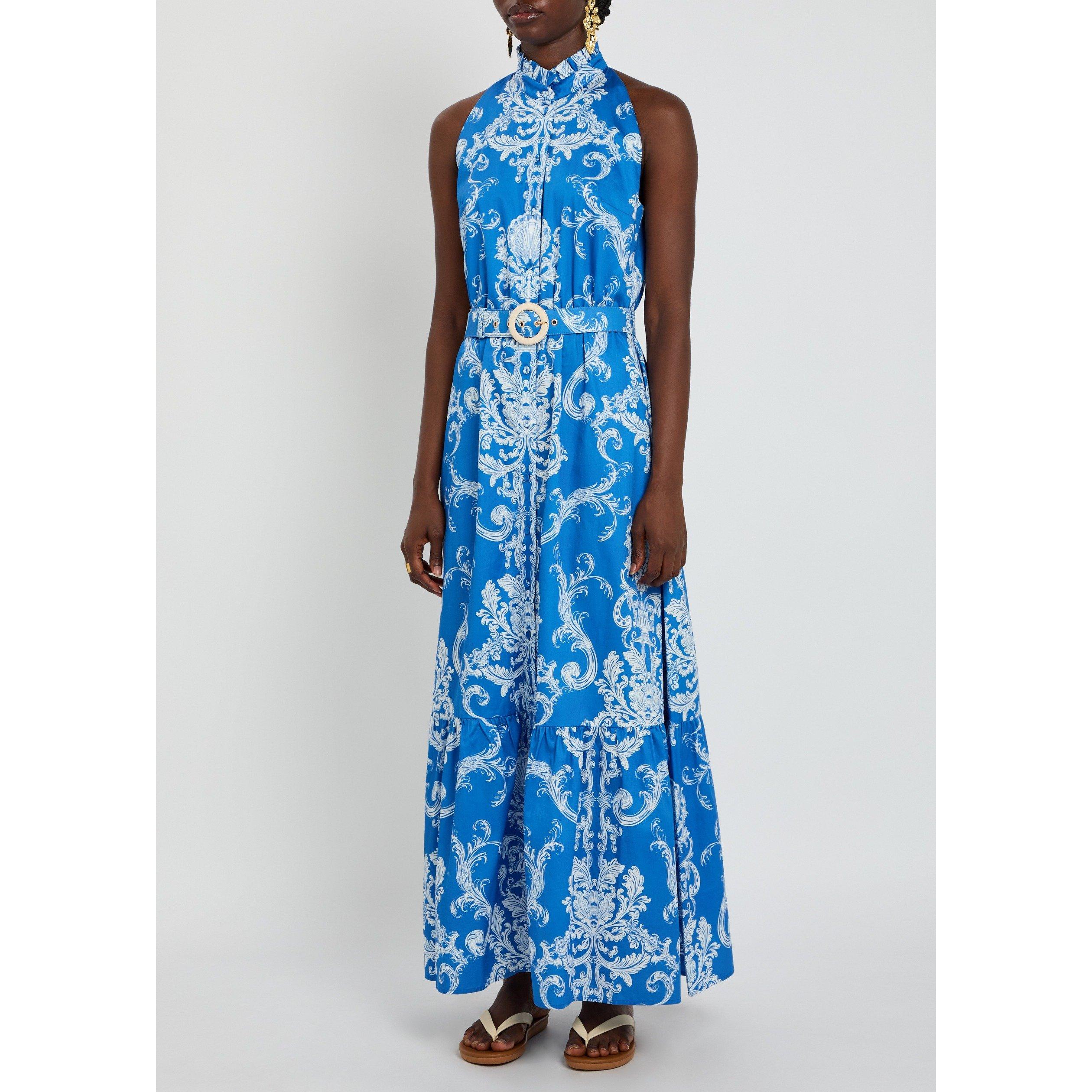 BLUE AND OTHER - Borgo de Nor - LD BIBA SLVLS MAXI DRESS - 2