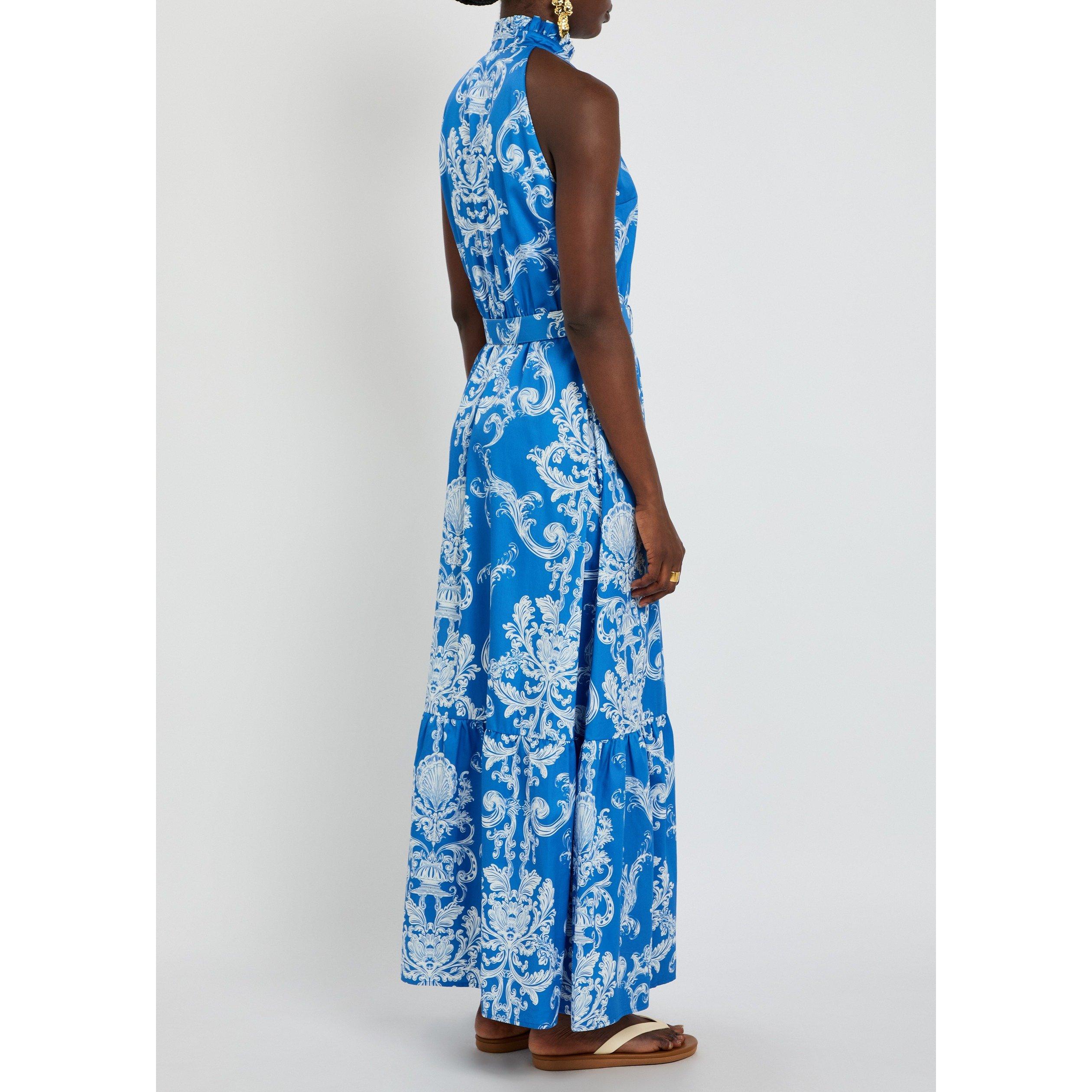 BLUE AND OTHER - Borgo de Nor - LD BIBA SLVLS MAXI DRESS - 3
