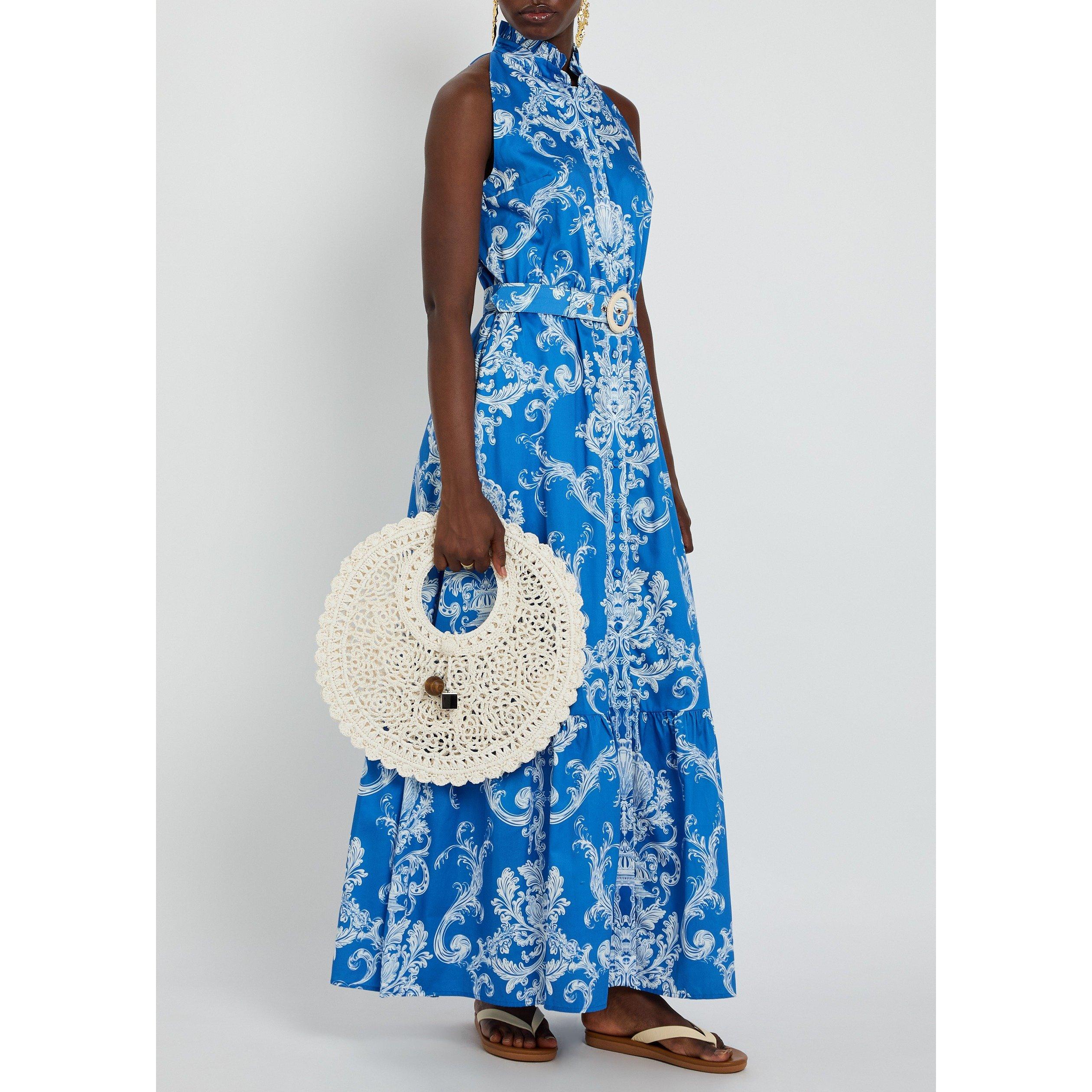 BLUE AND OTHER - Borgo de Nor - LD BIBA SLVLS MAXI DRESS - 5