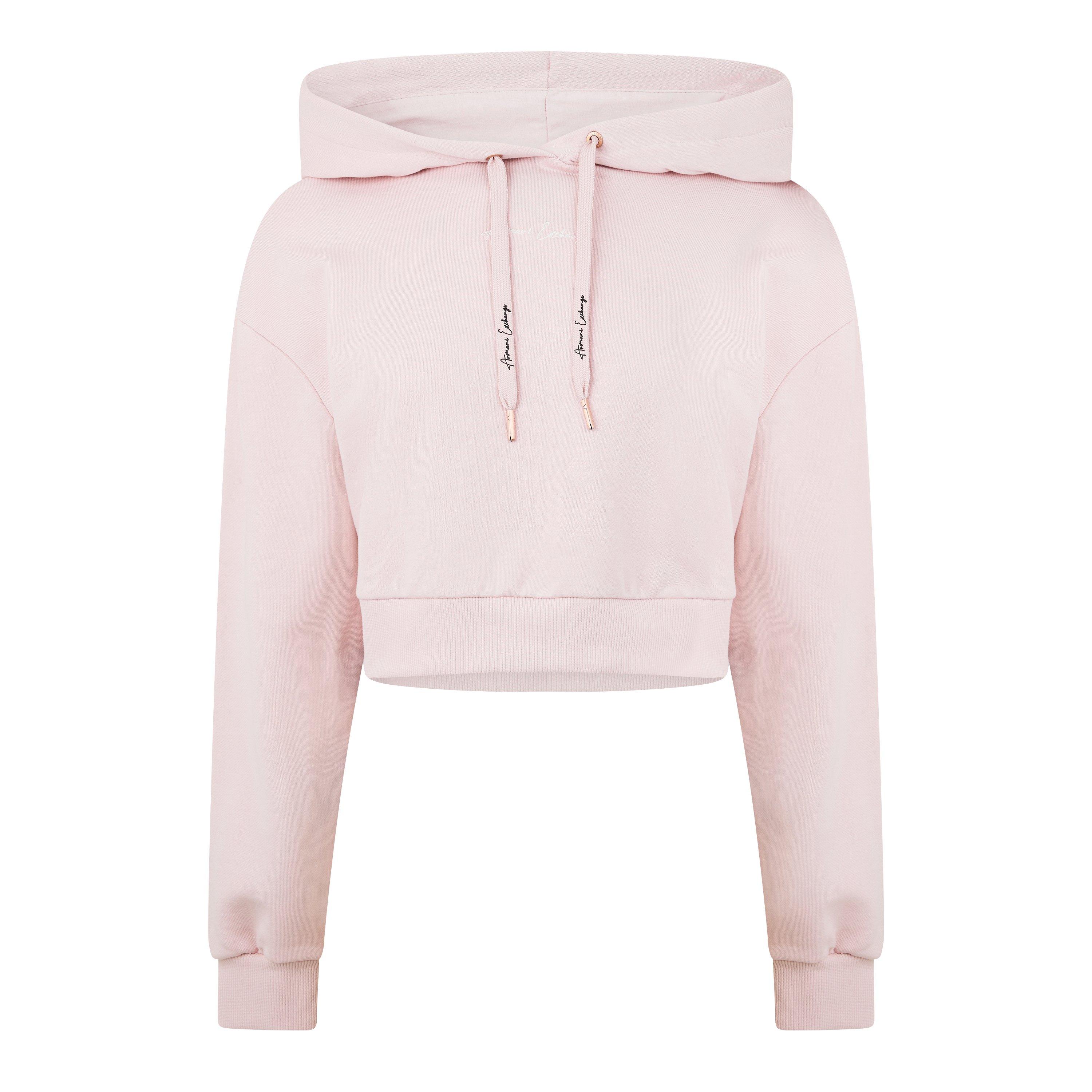 Milk Punch - Armani Exchange - Women's Cropped Hoodie - 5