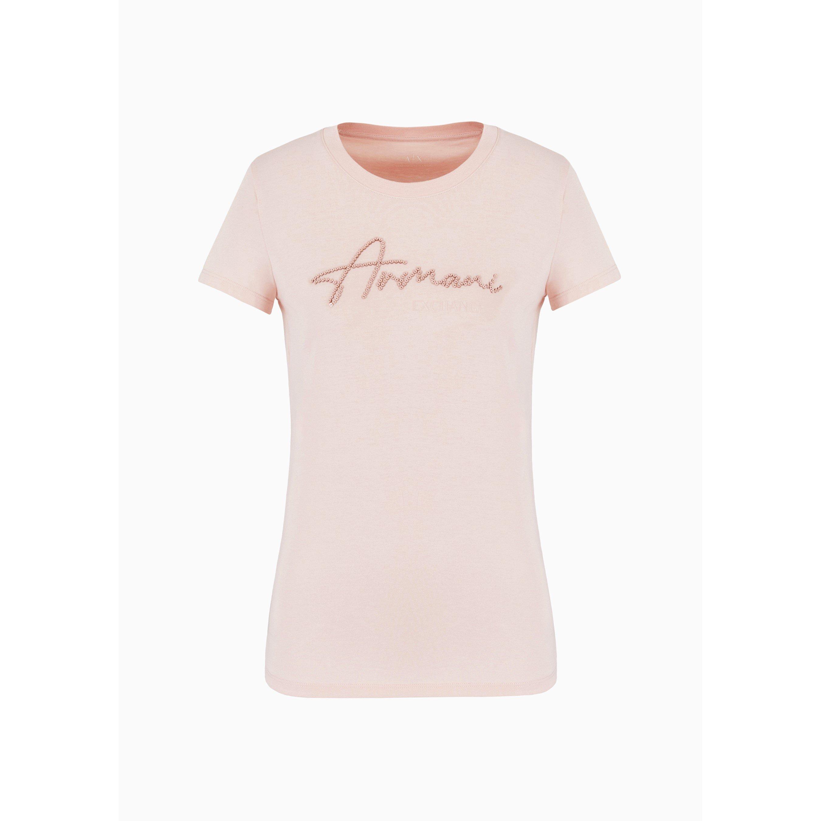 Milk Punch - Armani Exchange - Women's Regular Fit T-Shirt - 4