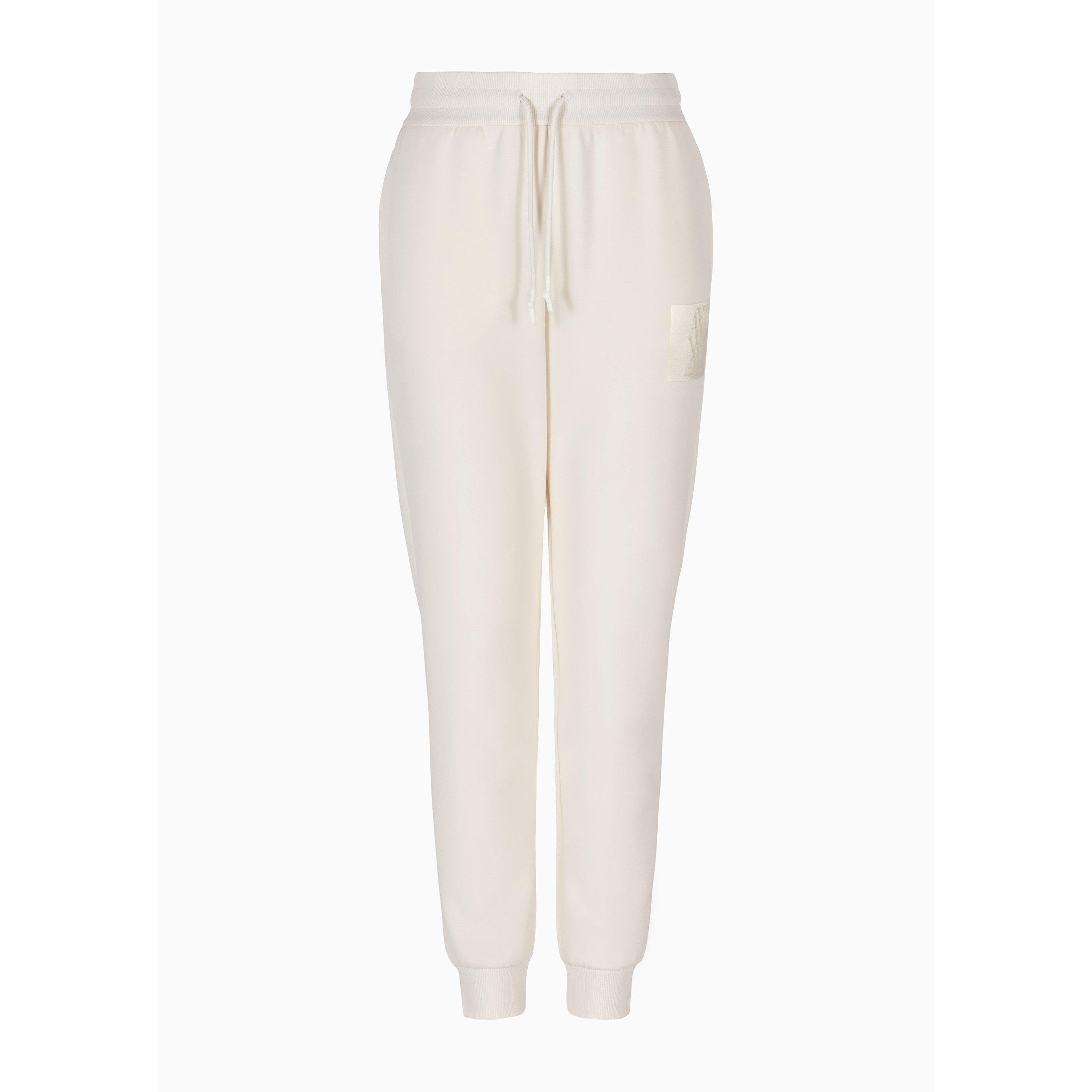 Iso - Armani Exchange - Women's Closed Hem Fleece Joggers - 4