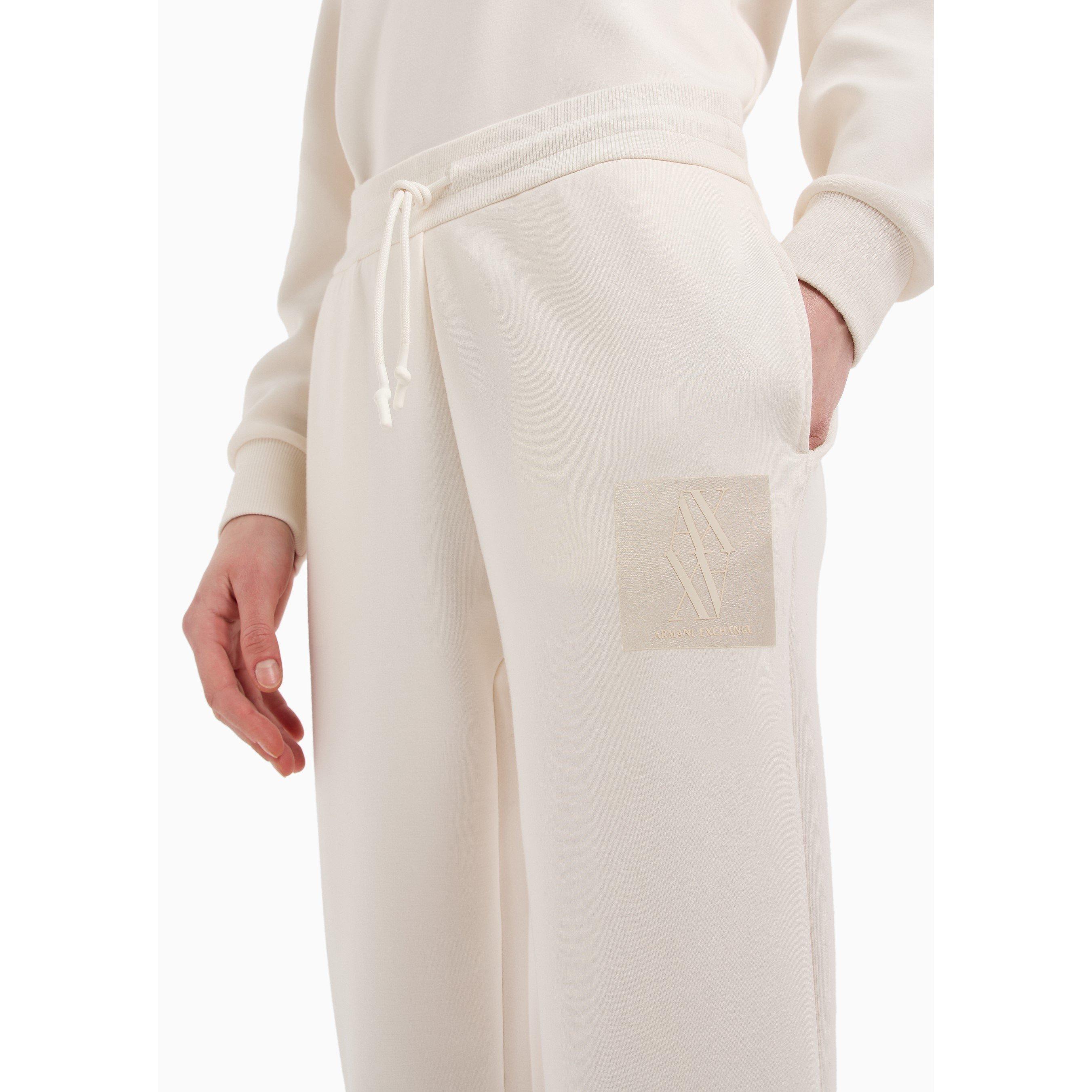 Iso - Armani Exchange - Women's Closed Hem Fleece Joggers - 3