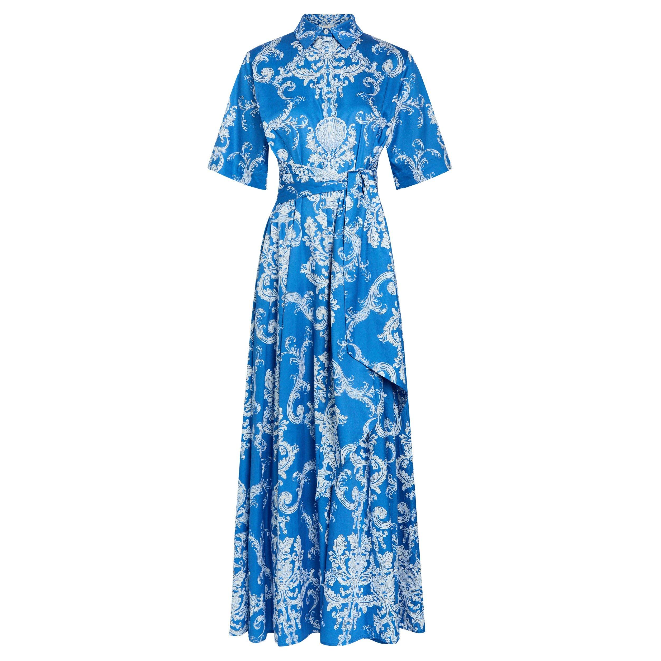BLUE AND OTHER - Borgo de Nor - LD POSIE SS MAXI DRESS
