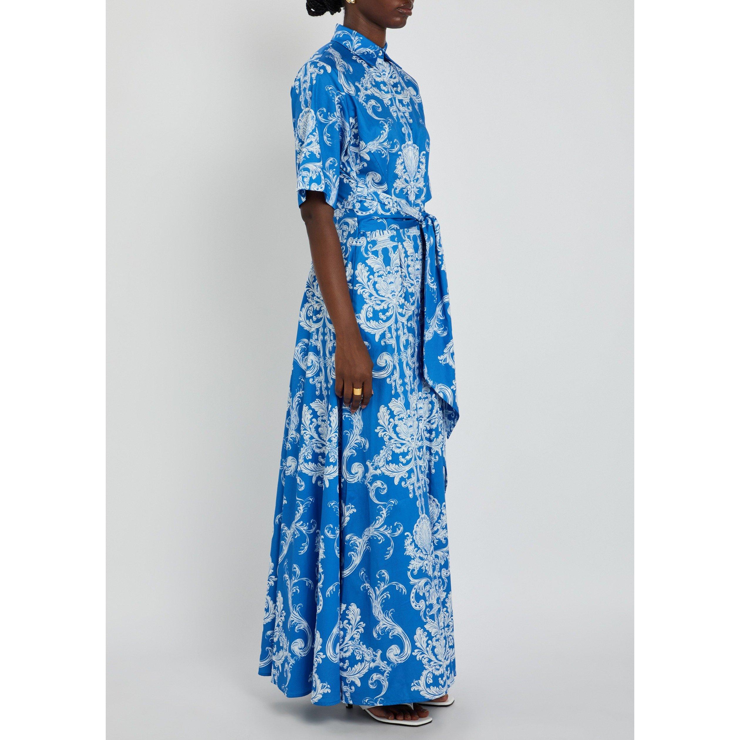 BLUE AND OTHER - Borgo de Nor - LD POSIE SS MAXI DRESS - 2