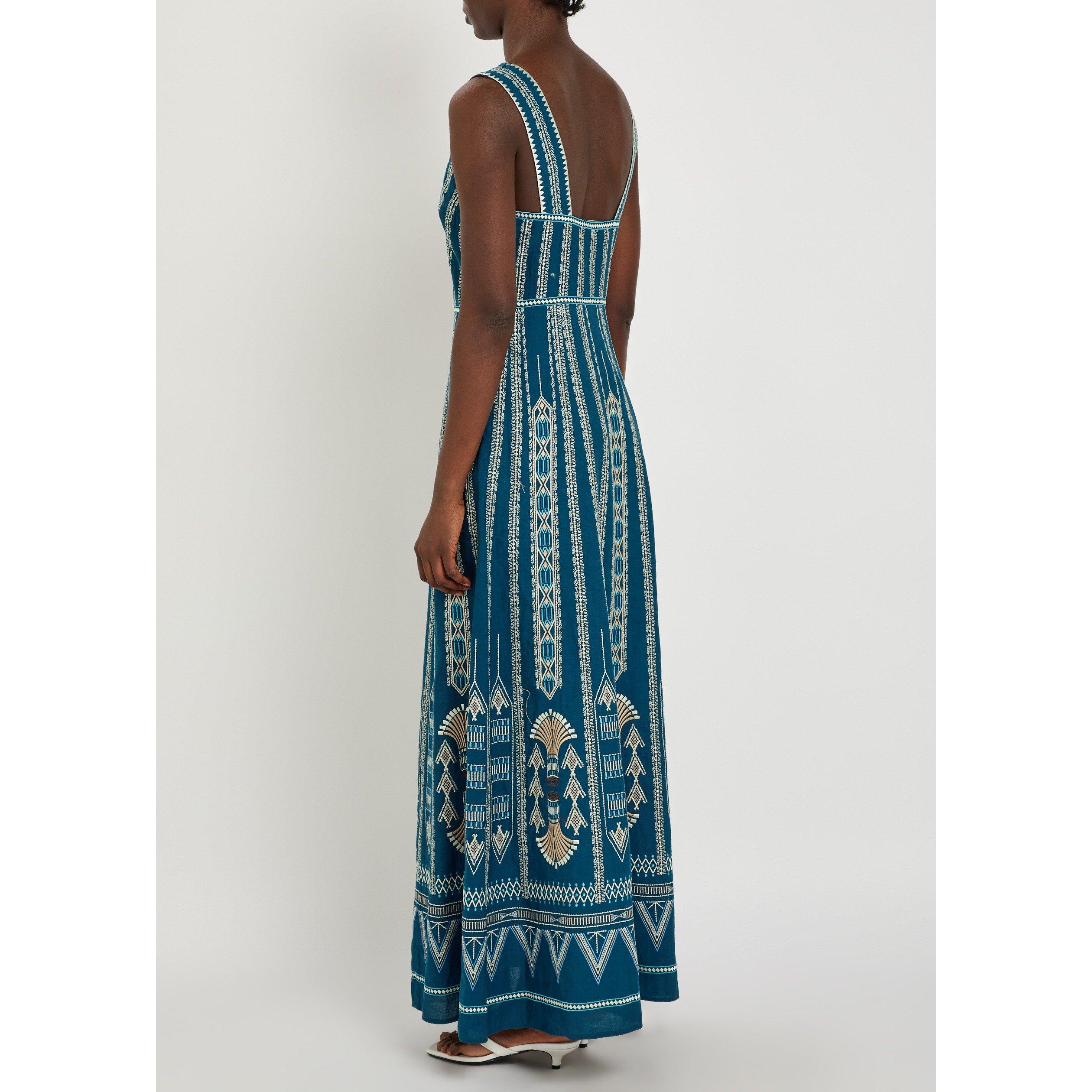 BLUE - Emporio Sirenuse - LD NELLIE BALLERINA MIDI DRESS - 3