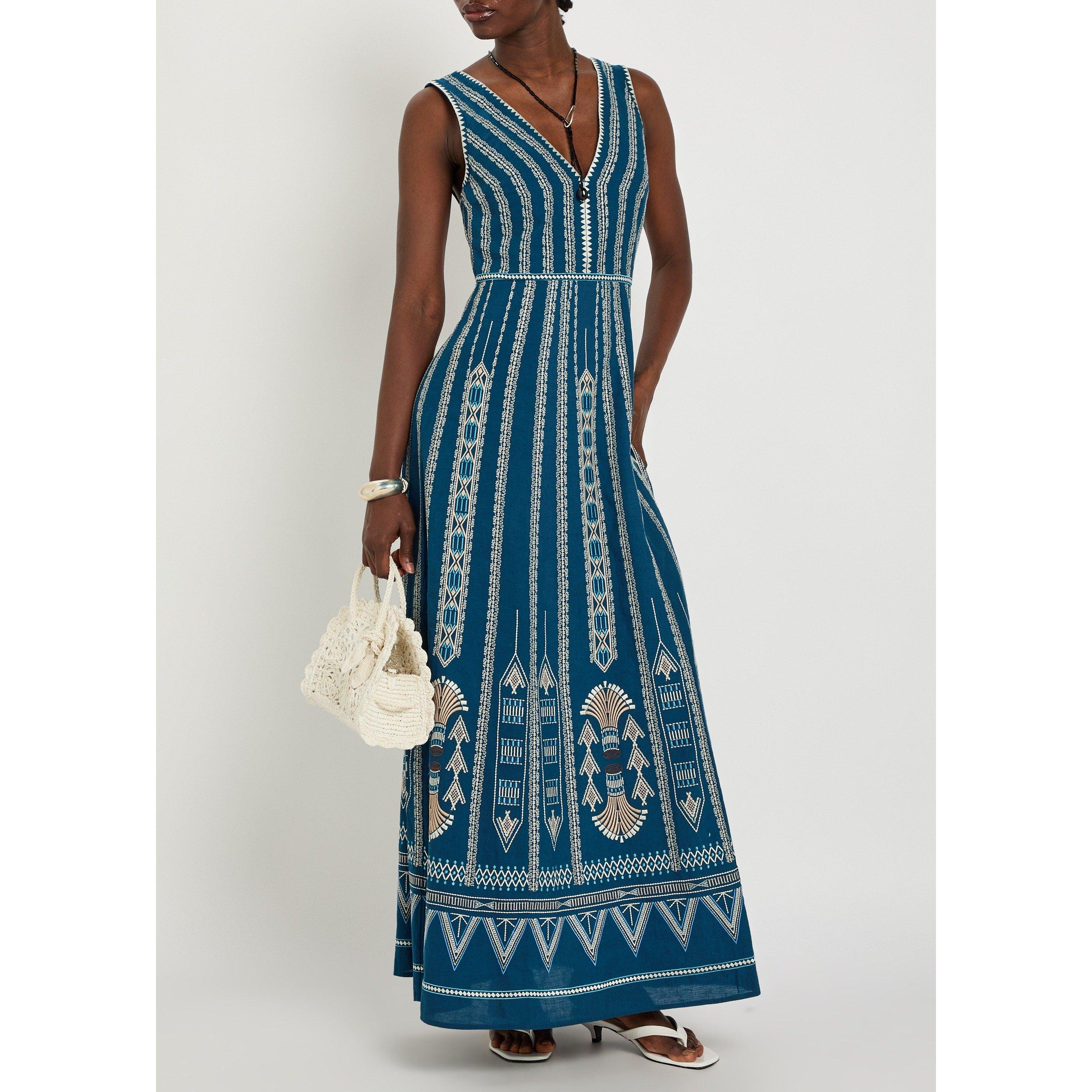 BLUE - Emporio Sirenuse - LD NELLIE BALLERINA MIDI DRESS - 5