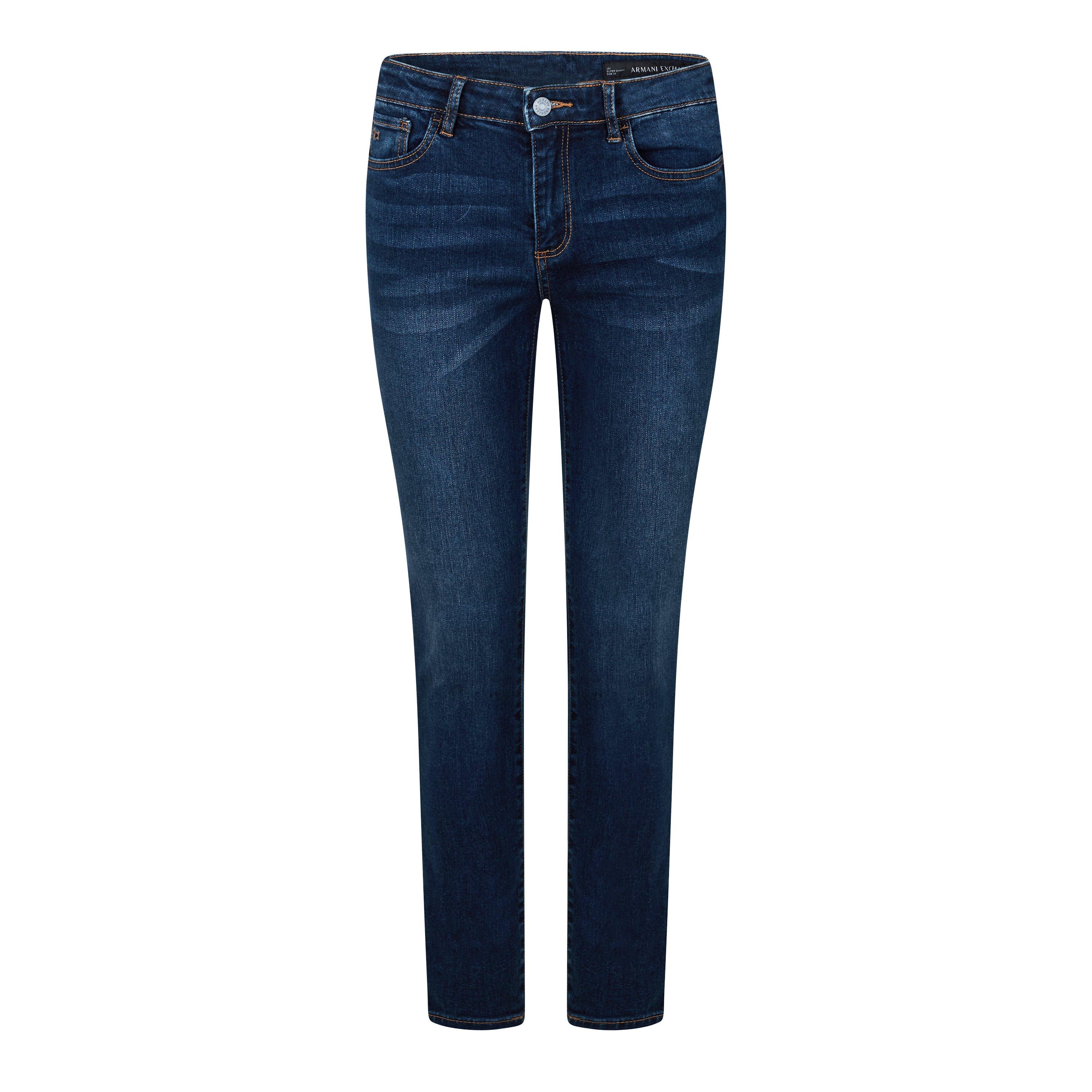Indigo Denim - Armani Exchange - Women's Skinny Jeans - 5
