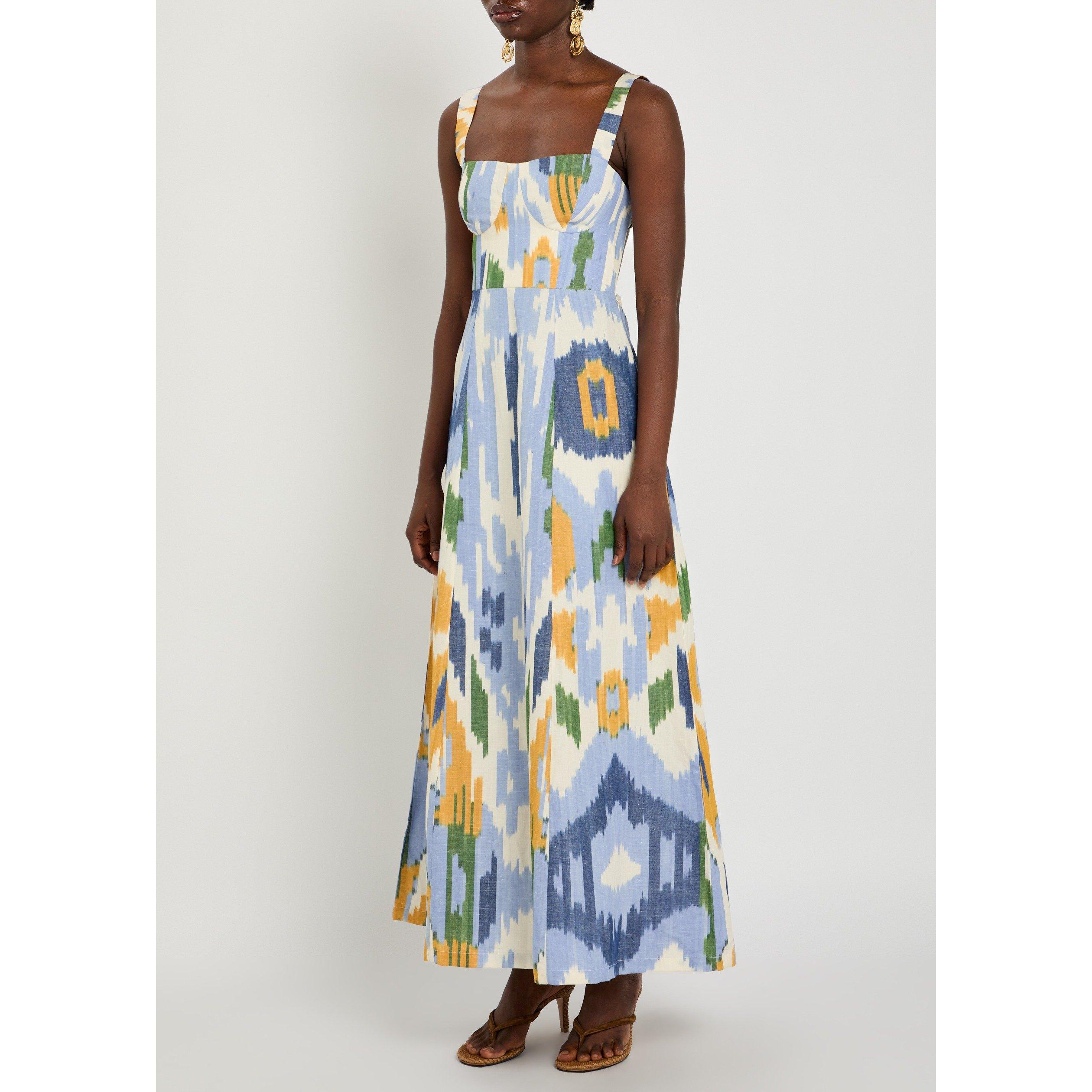 BLUE AND OTHER - Emporio Sirenuse - LD AZZURRA 2 WATERCOLOR IKAT D - 2