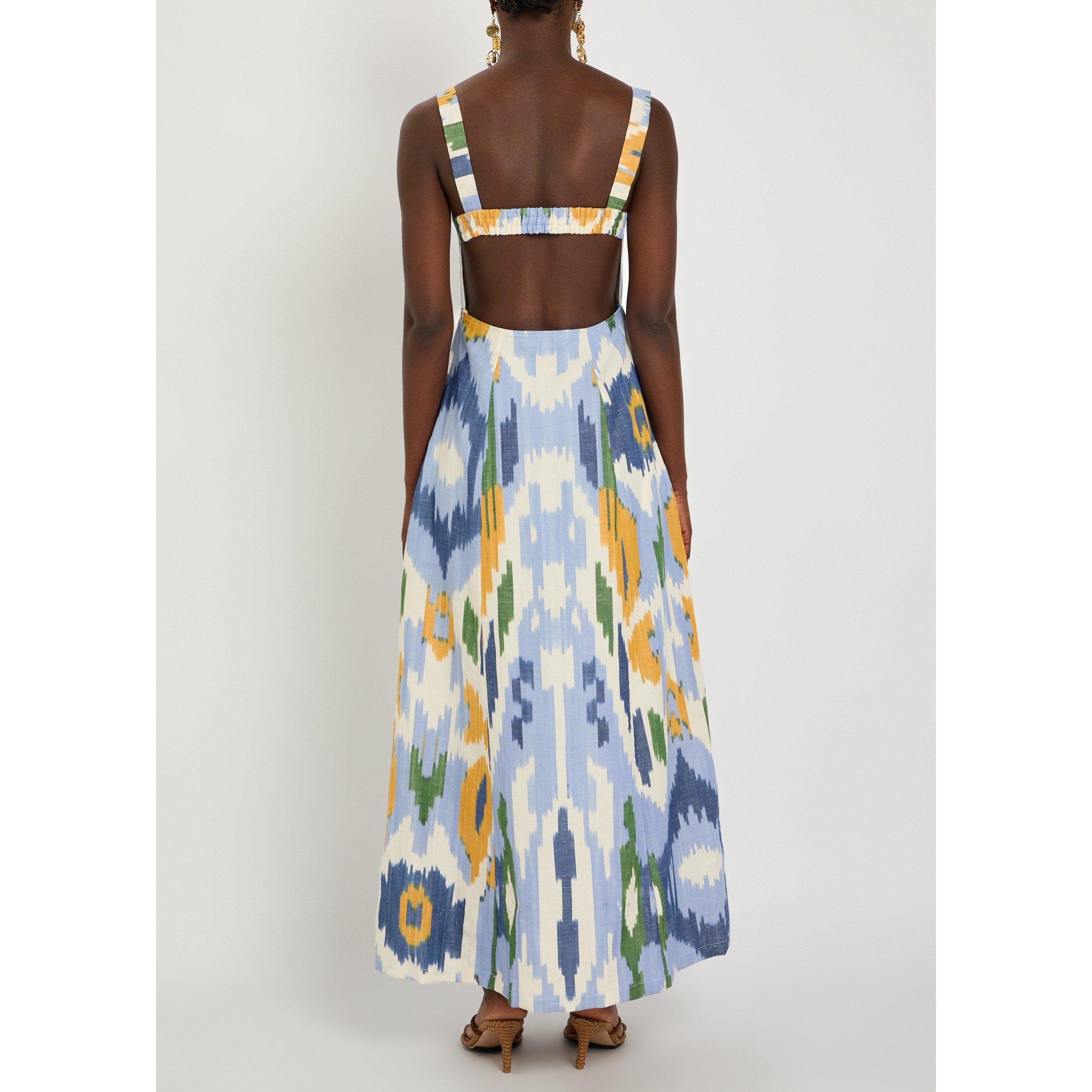BLUE AND OTHER - Emporio Sirenuse - LD AZZURRA 2 WATERCOLOR IKAT D - 3