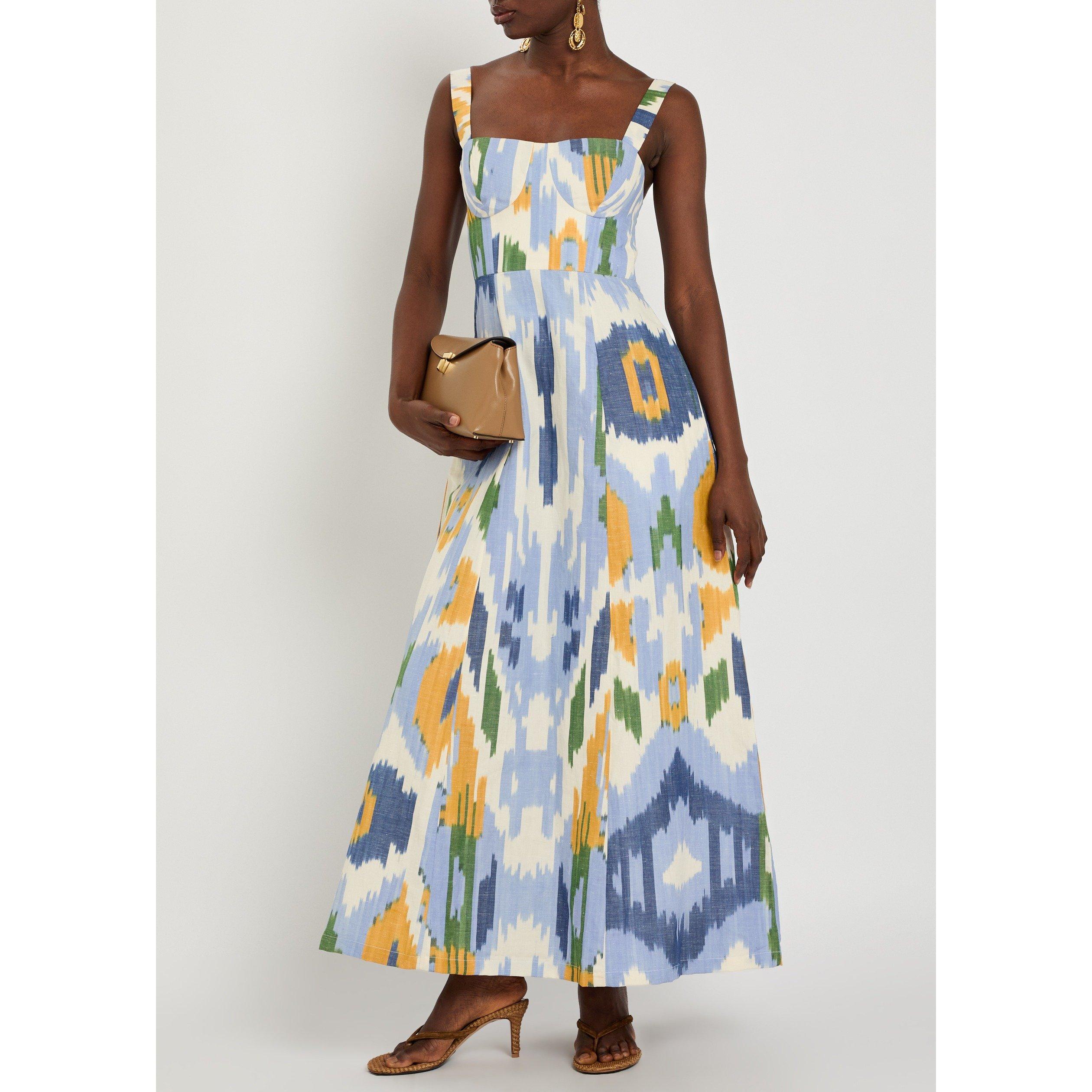 BLUE AND OTHER - Emporio Sirenuse - LD AZZURRA 2 WATERCOLOR IKAT D - 5