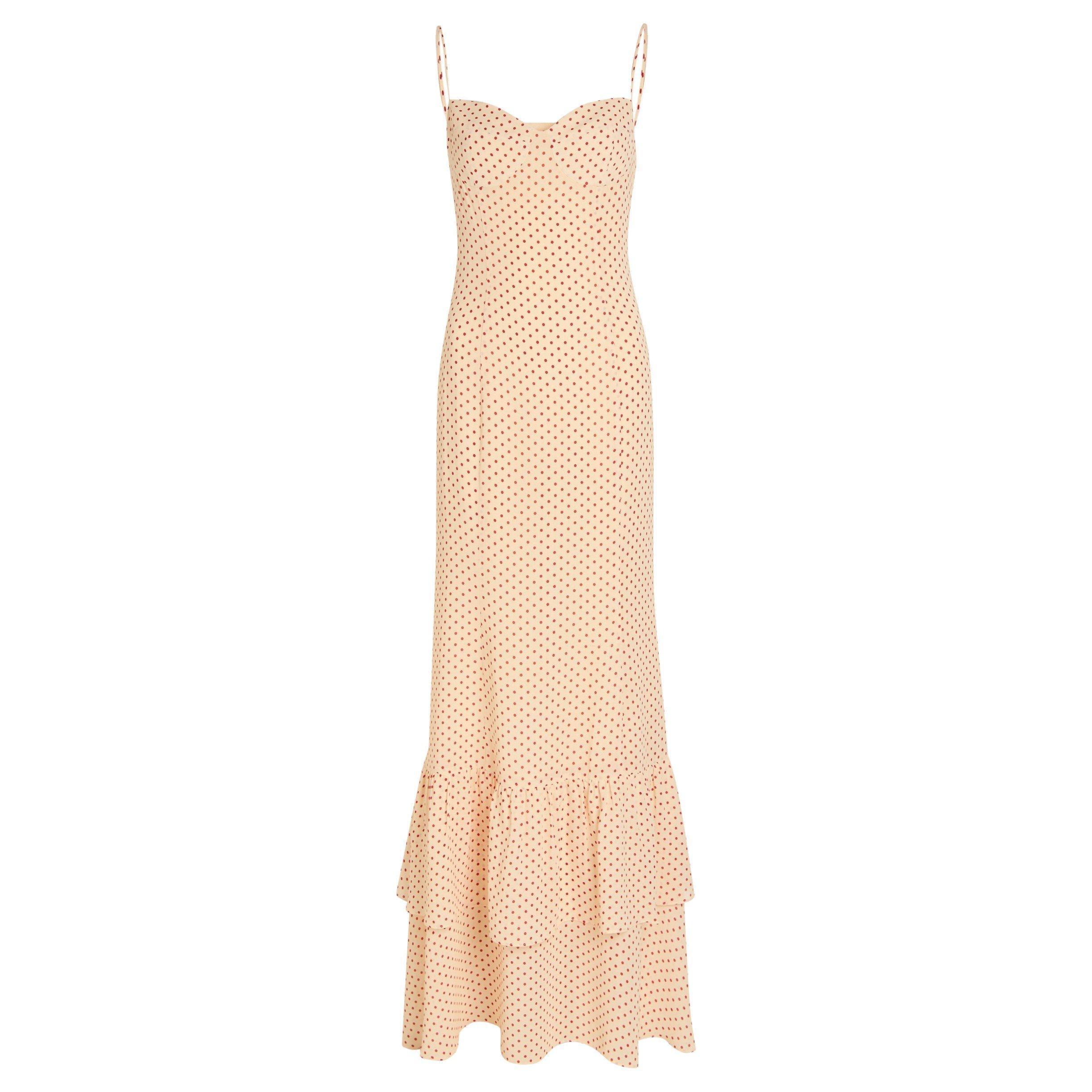 RED AND OTHER - Reformation - LD Fallon Dress