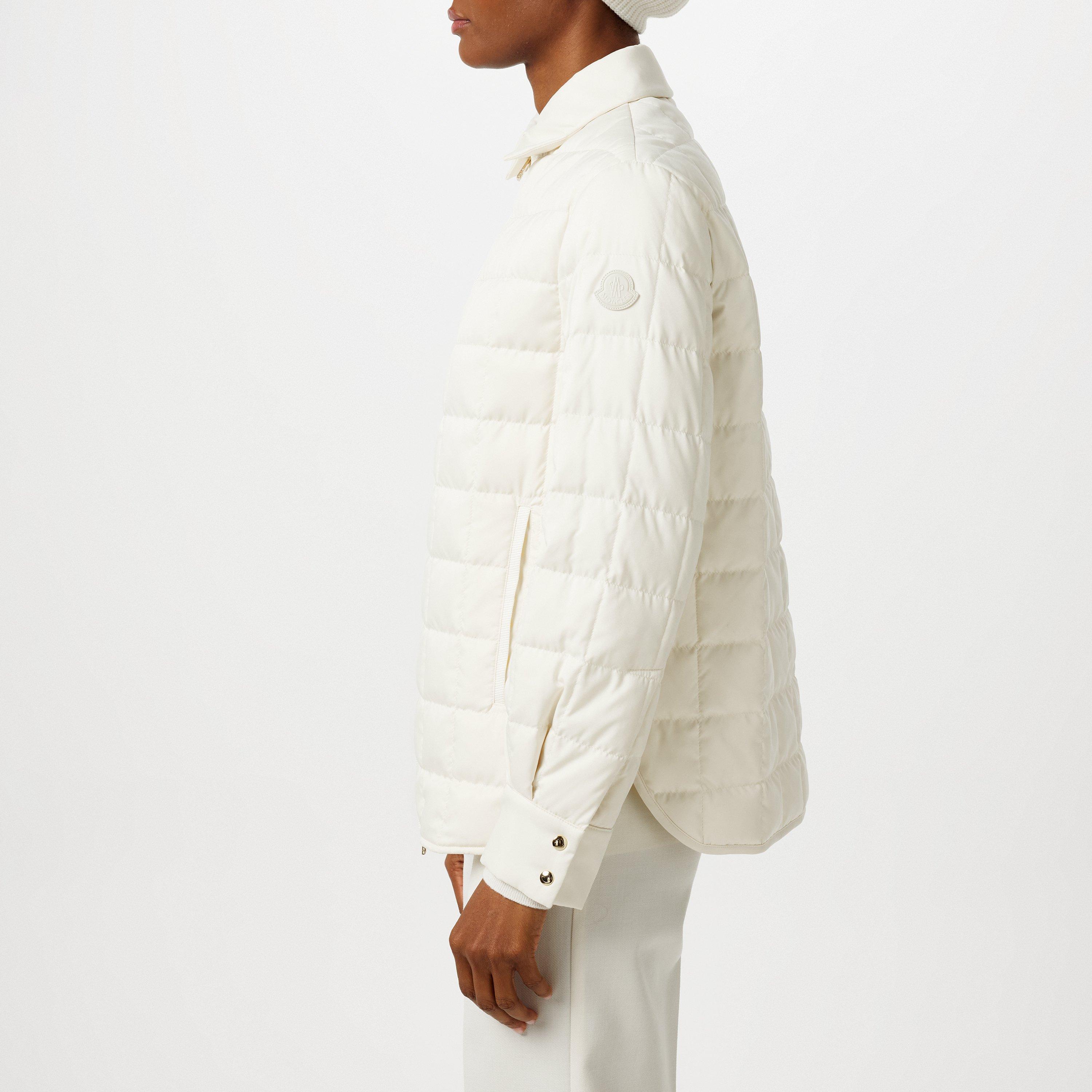 White 038 - Moncler - Women's Quilted Shirt Jacket - 2
