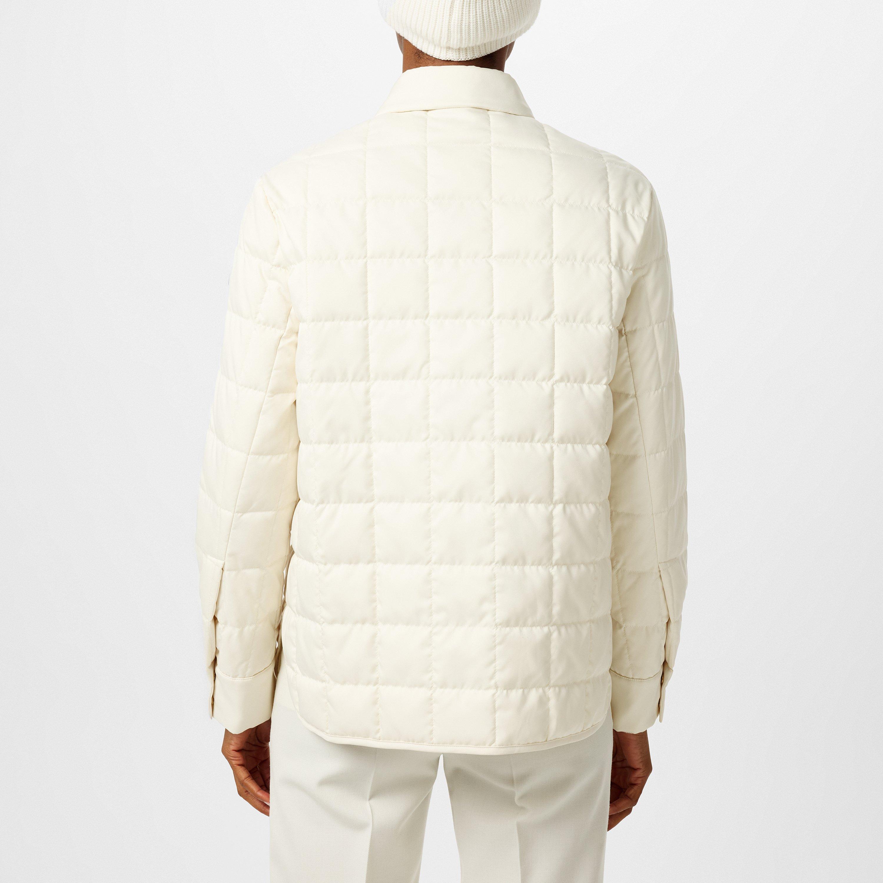 White 038 - Moncler - Women's Quilted Shirt Jacket - 3
