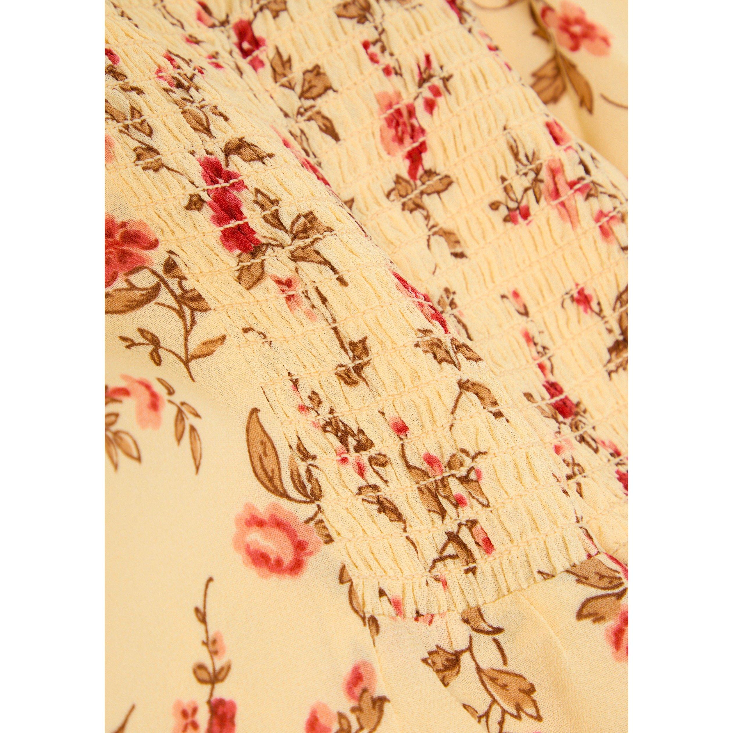 YELLOW AND OTHE - Reformation - Women's Gloria Floral Viscose Maxi Dress - 4