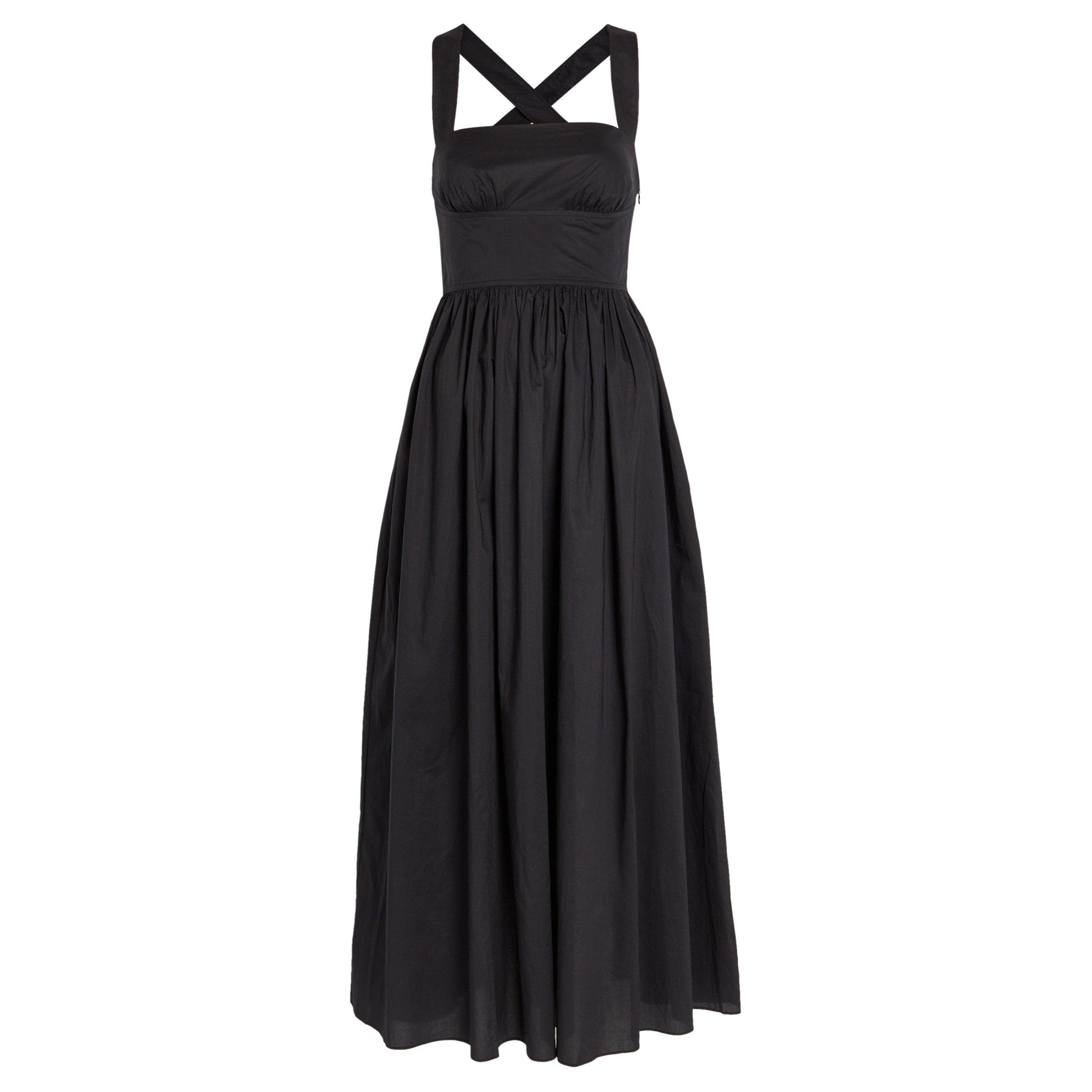 BLACK - Matteau - LD CROSSBACK MIDI DRESS